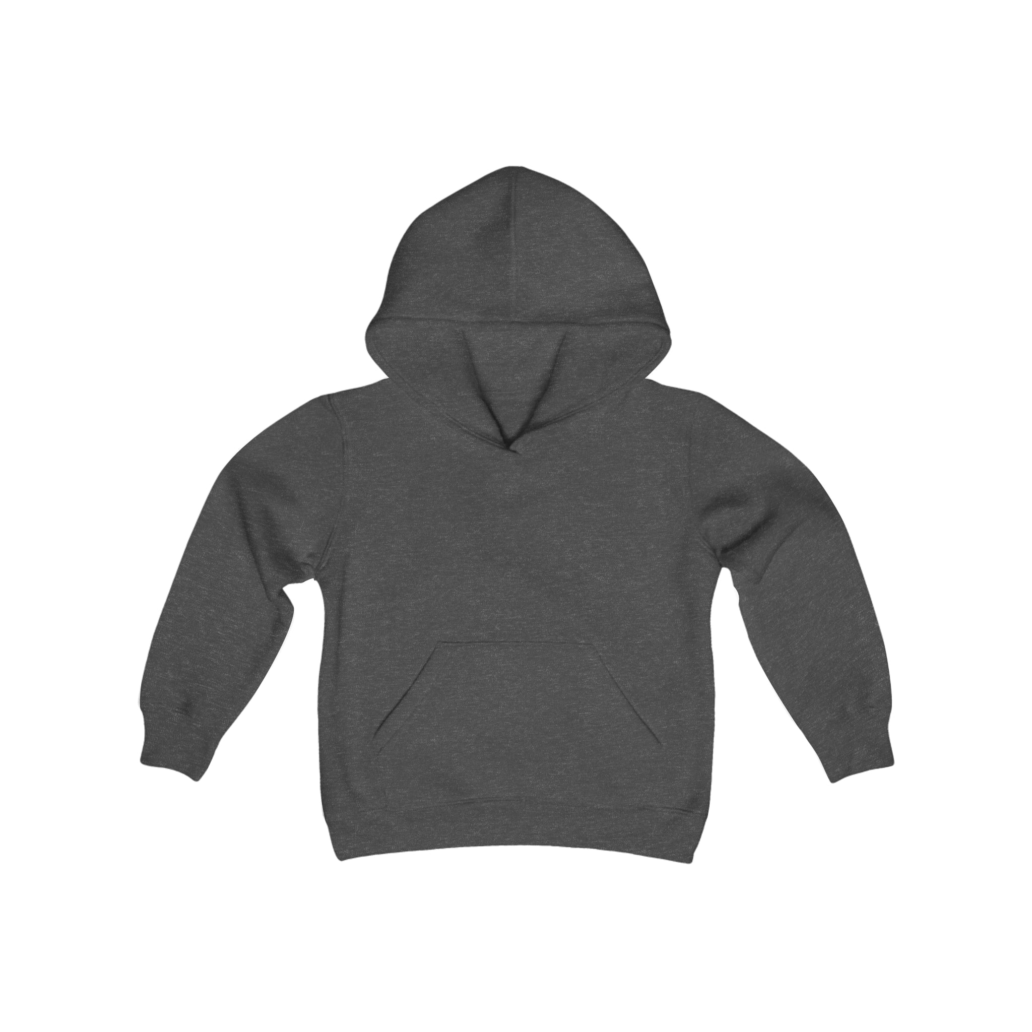 Buy dark-heather Youth Hooded Sweathshirt