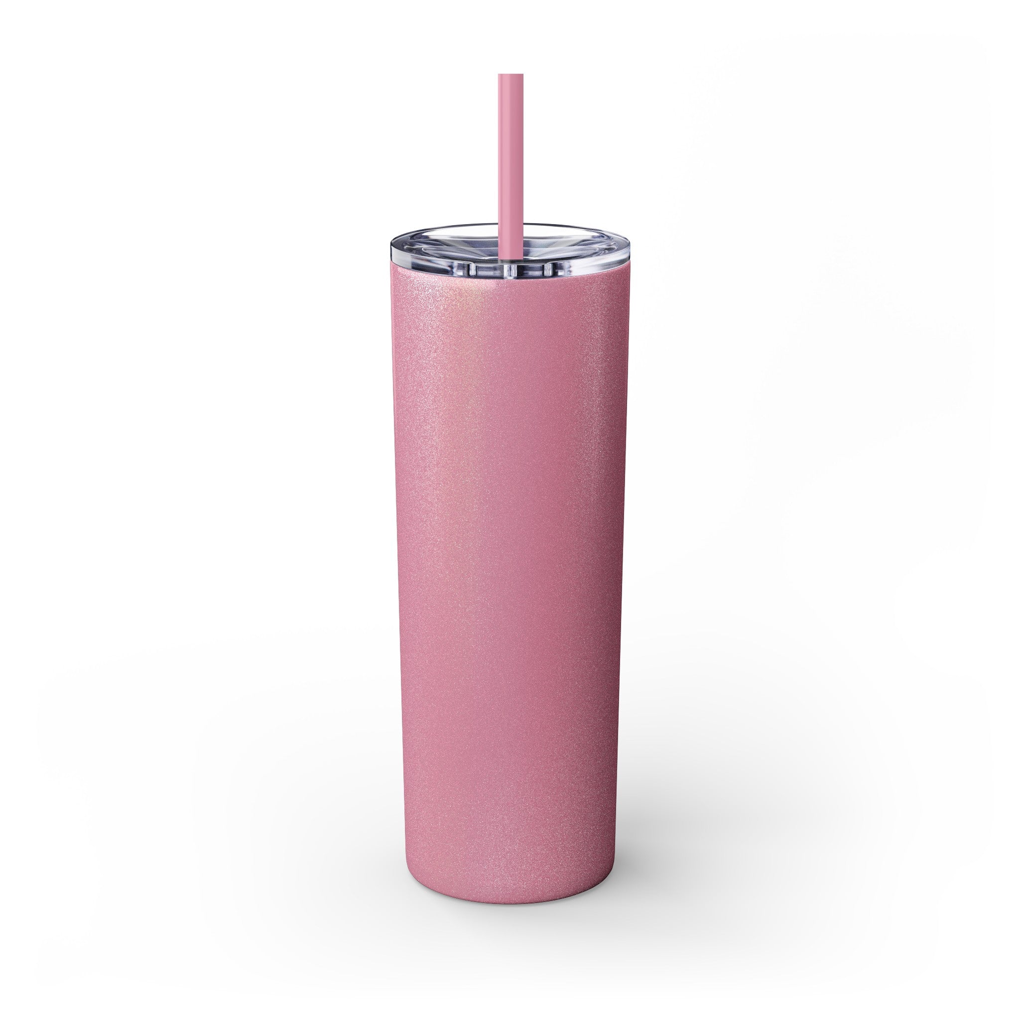 Personalized Skinny Tumbler with Straw, 20oz - 0