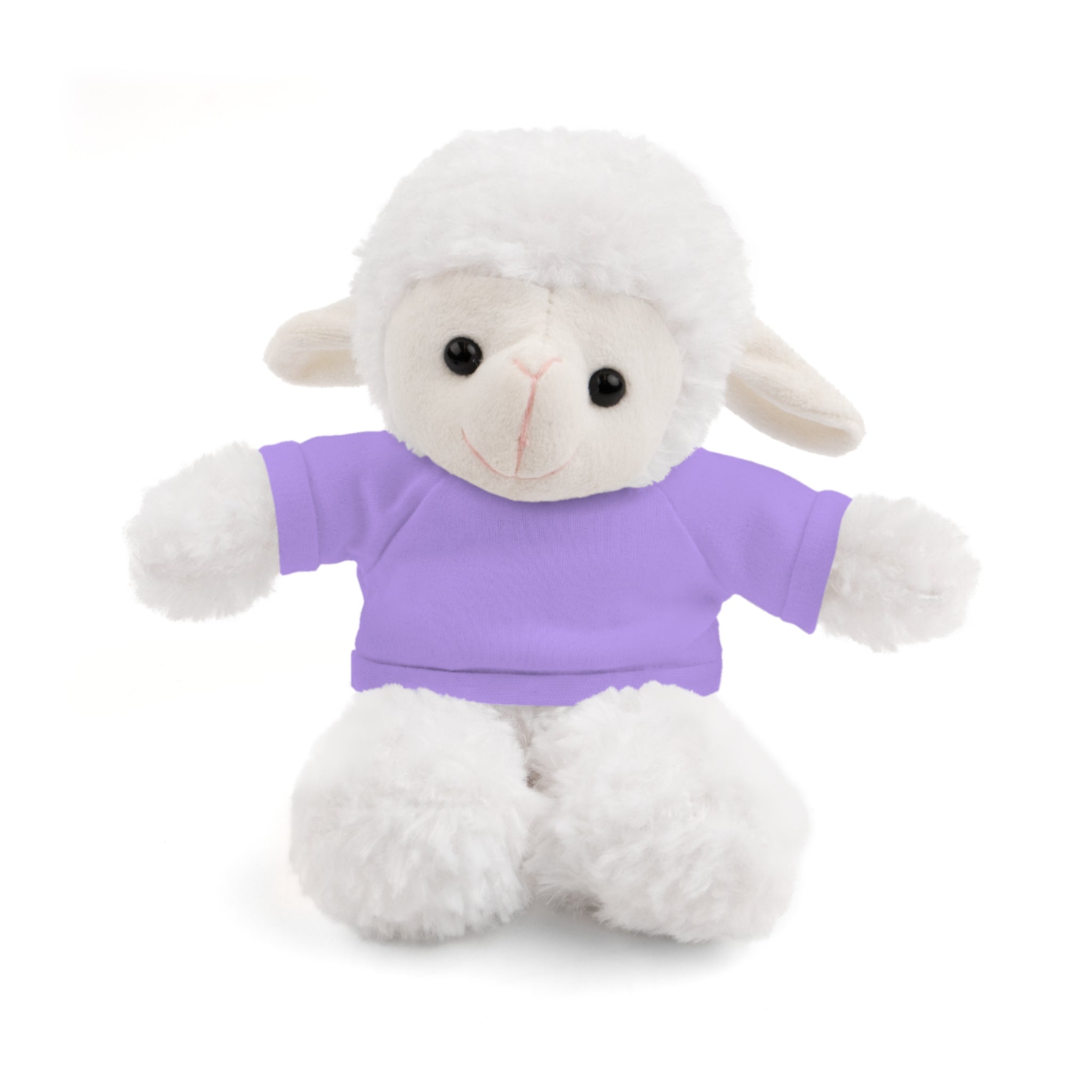 Buy lavender Plush Sheep with Custom Tee