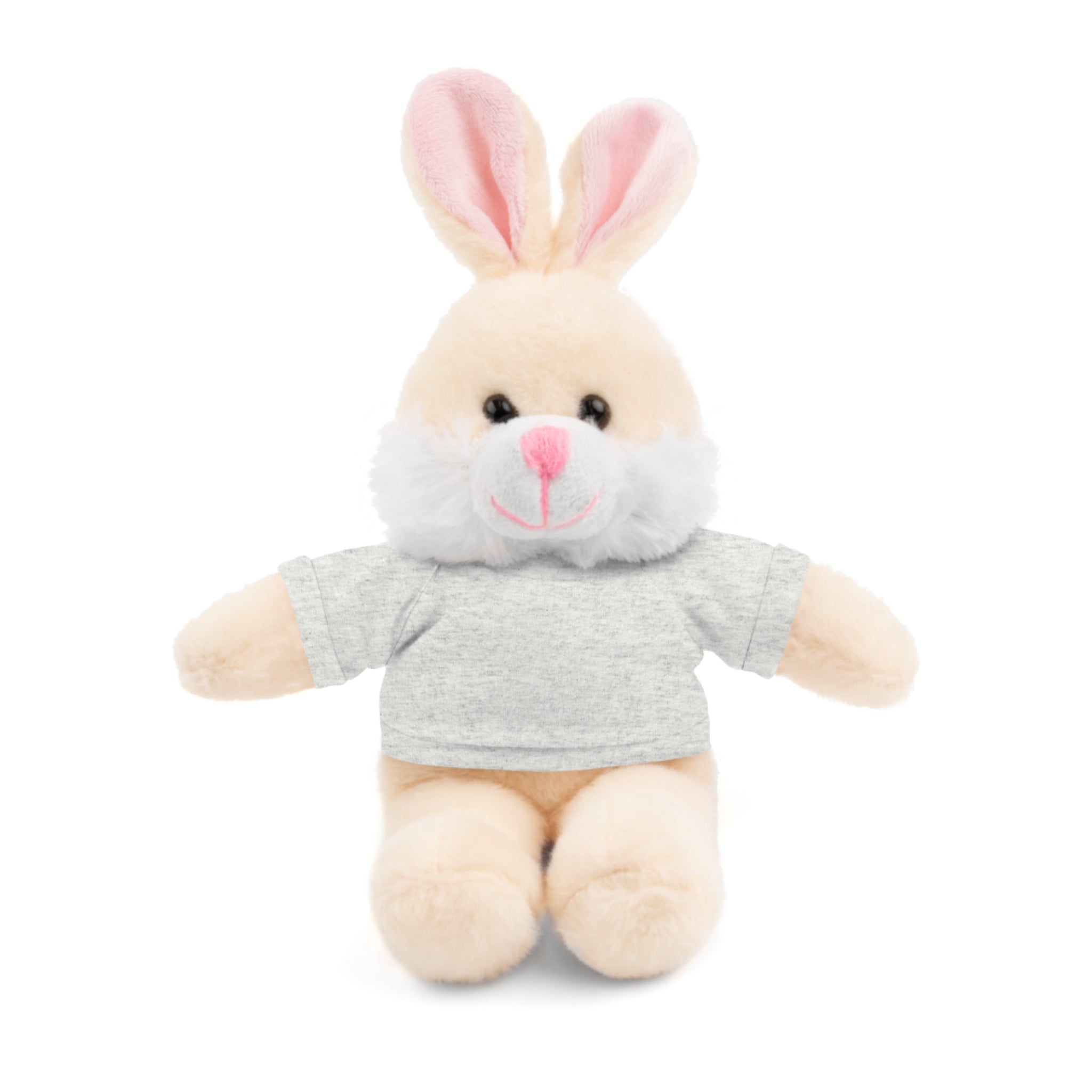 Customizable Plush Bunny with Tee - 0