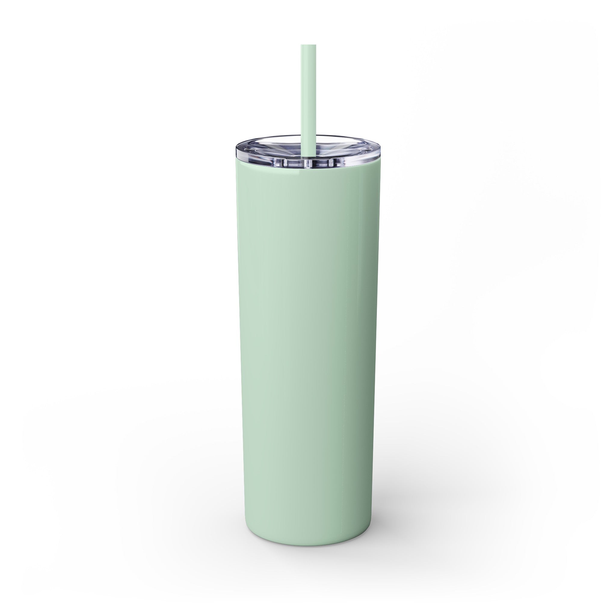 Buy seafoam Personalized Skinny Tumbler with Straw, 20oz