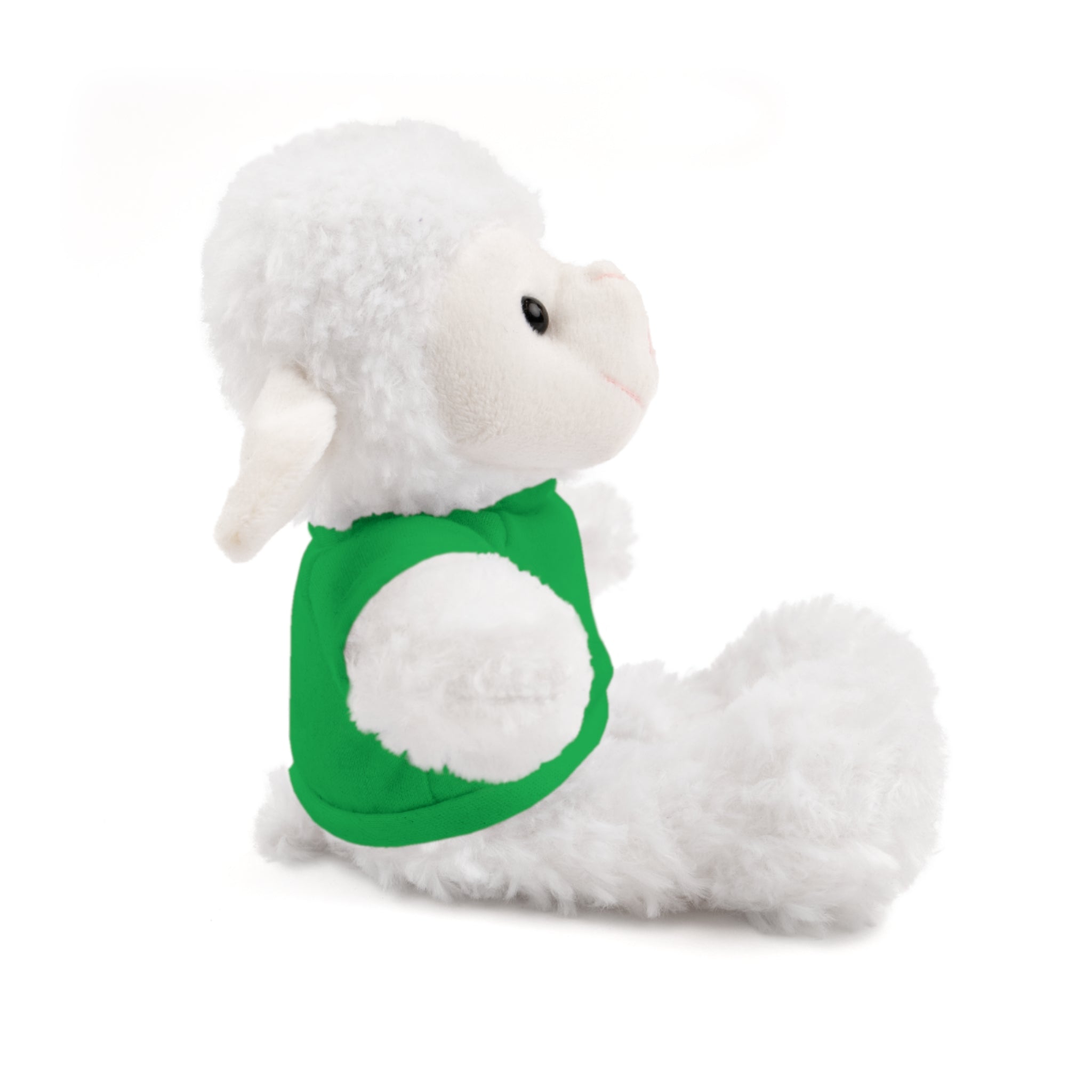 Plush Sheep with Custom Tee