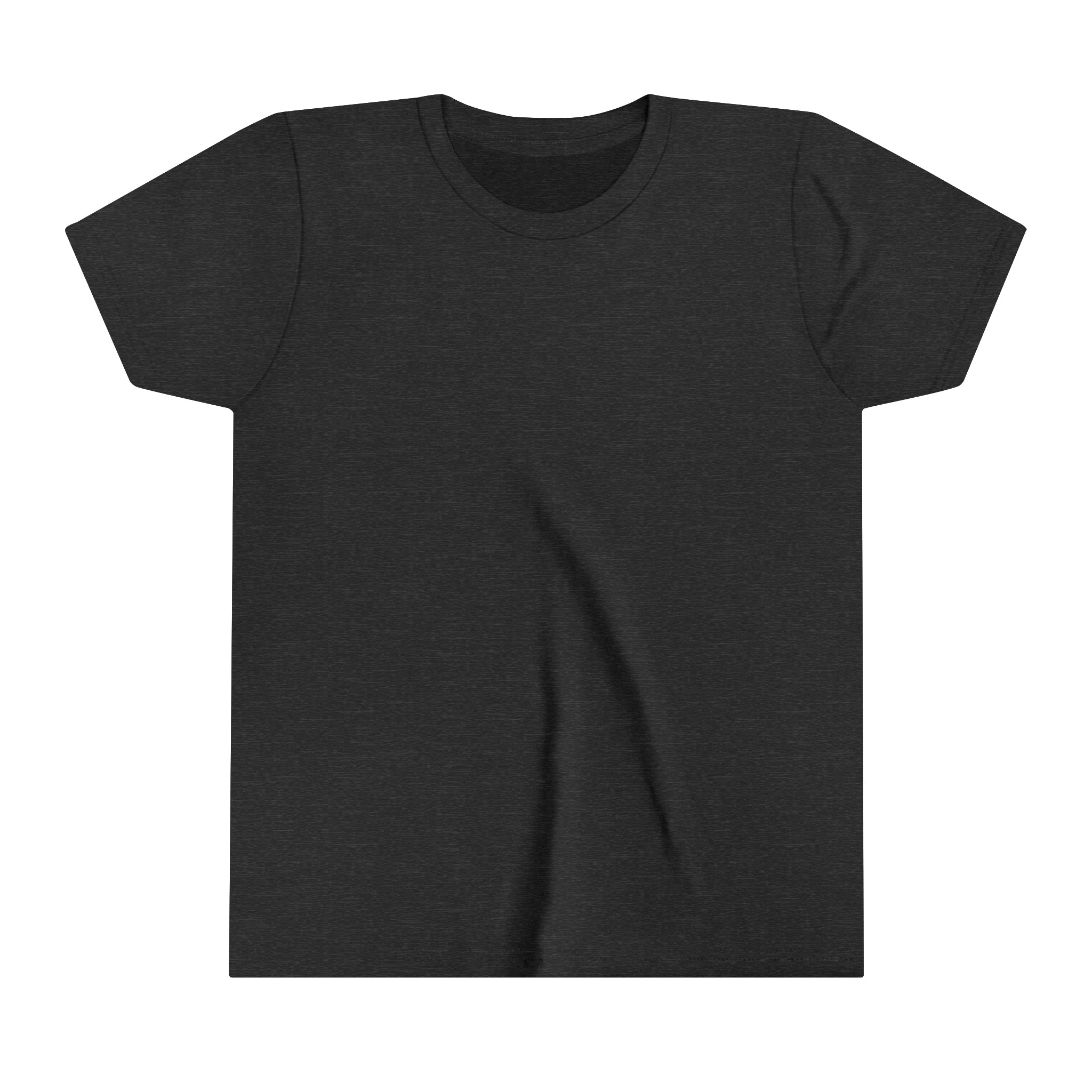 Buy dark-grey-heather Youth Short Sleeve Tee