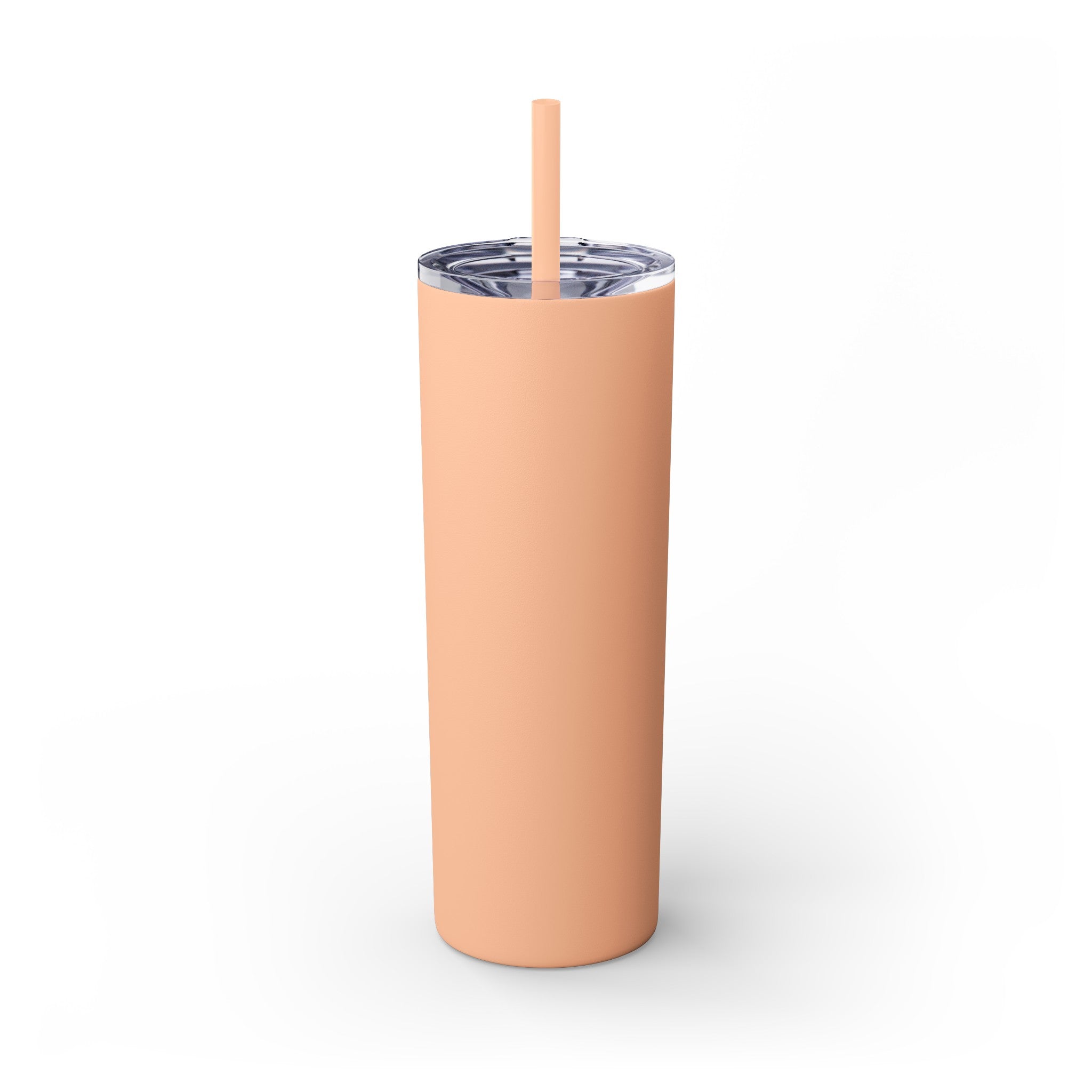 Personalized Skinny Tumbler with Straw, 20oz