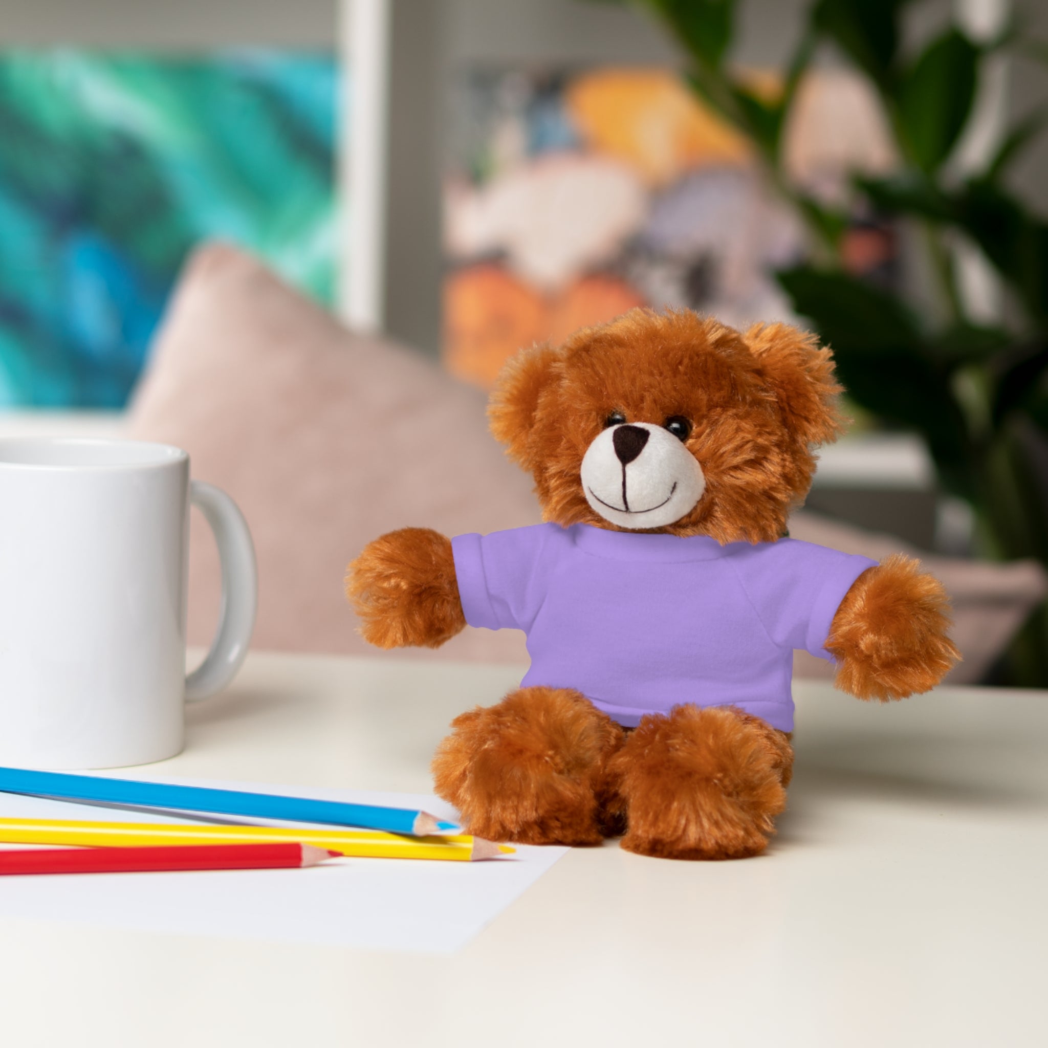 Customizable Stuffed Bear with Custom Tee