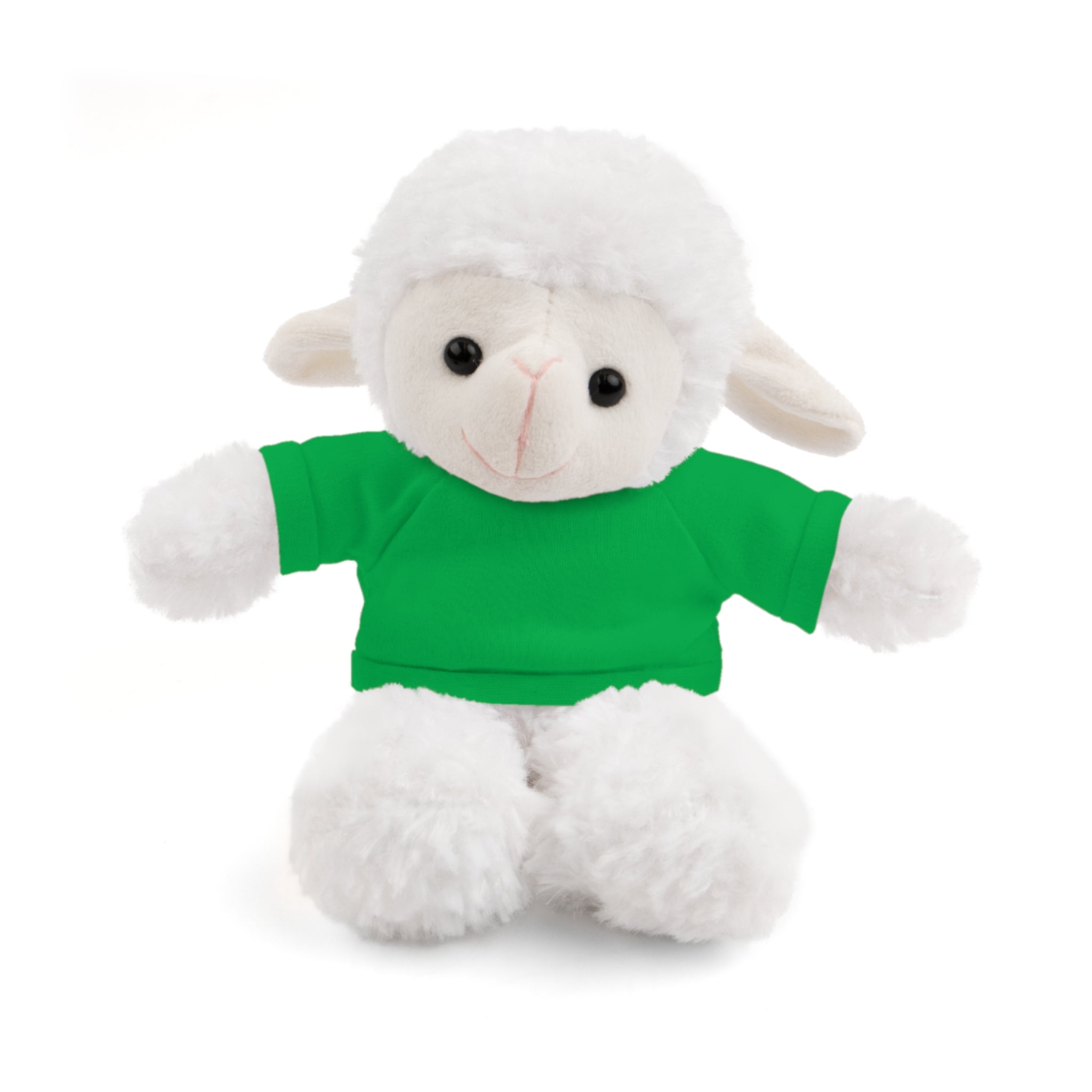 Buy irish-green Plush Sheep with Custom Tee