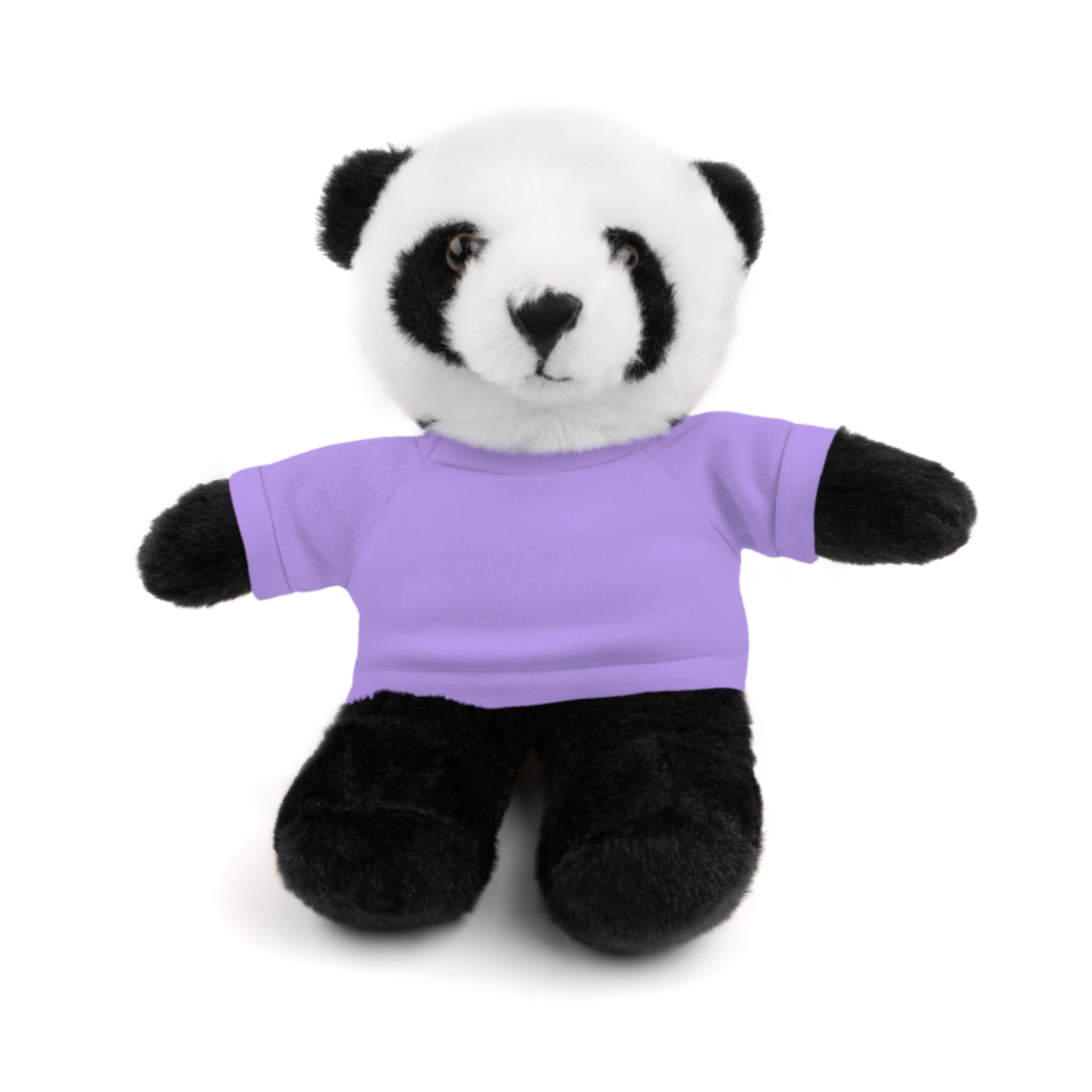 Buy lavender Plush Panda with Custom Tee