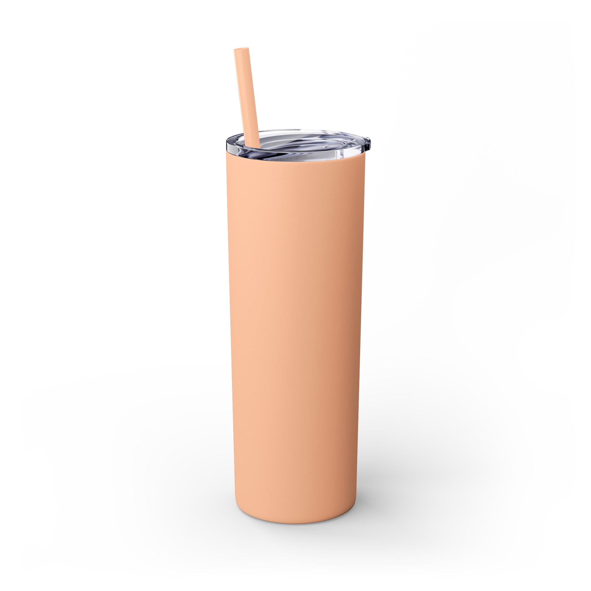 Personalized Skinny Tumbler with Straw, 20oz