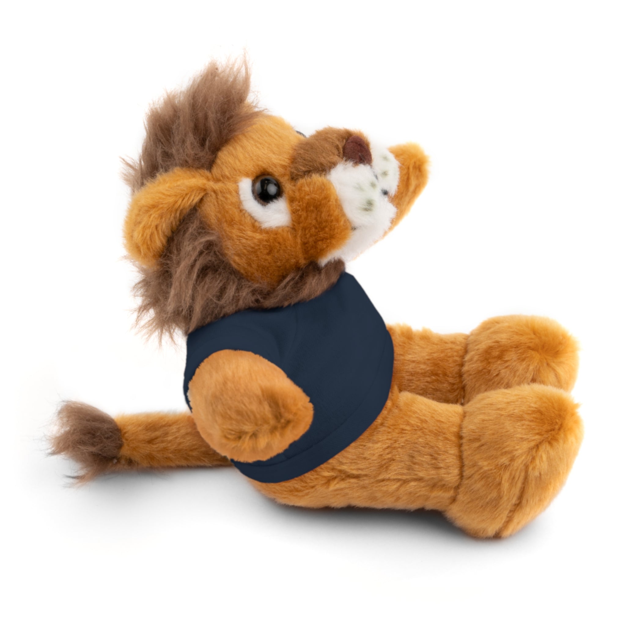 Plush Lion with Custom Tee