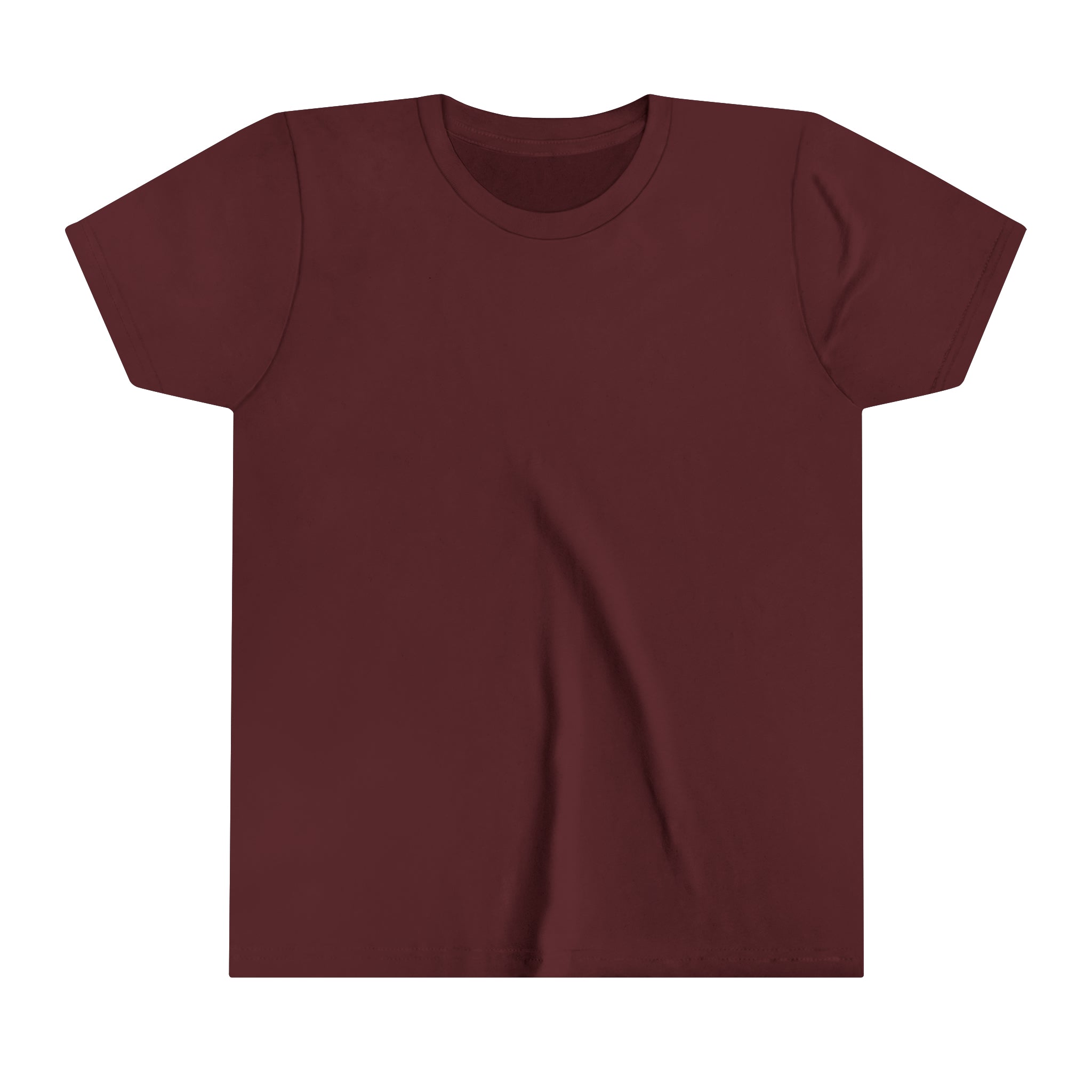 Buy maroon Youth Short Sleeve Tee