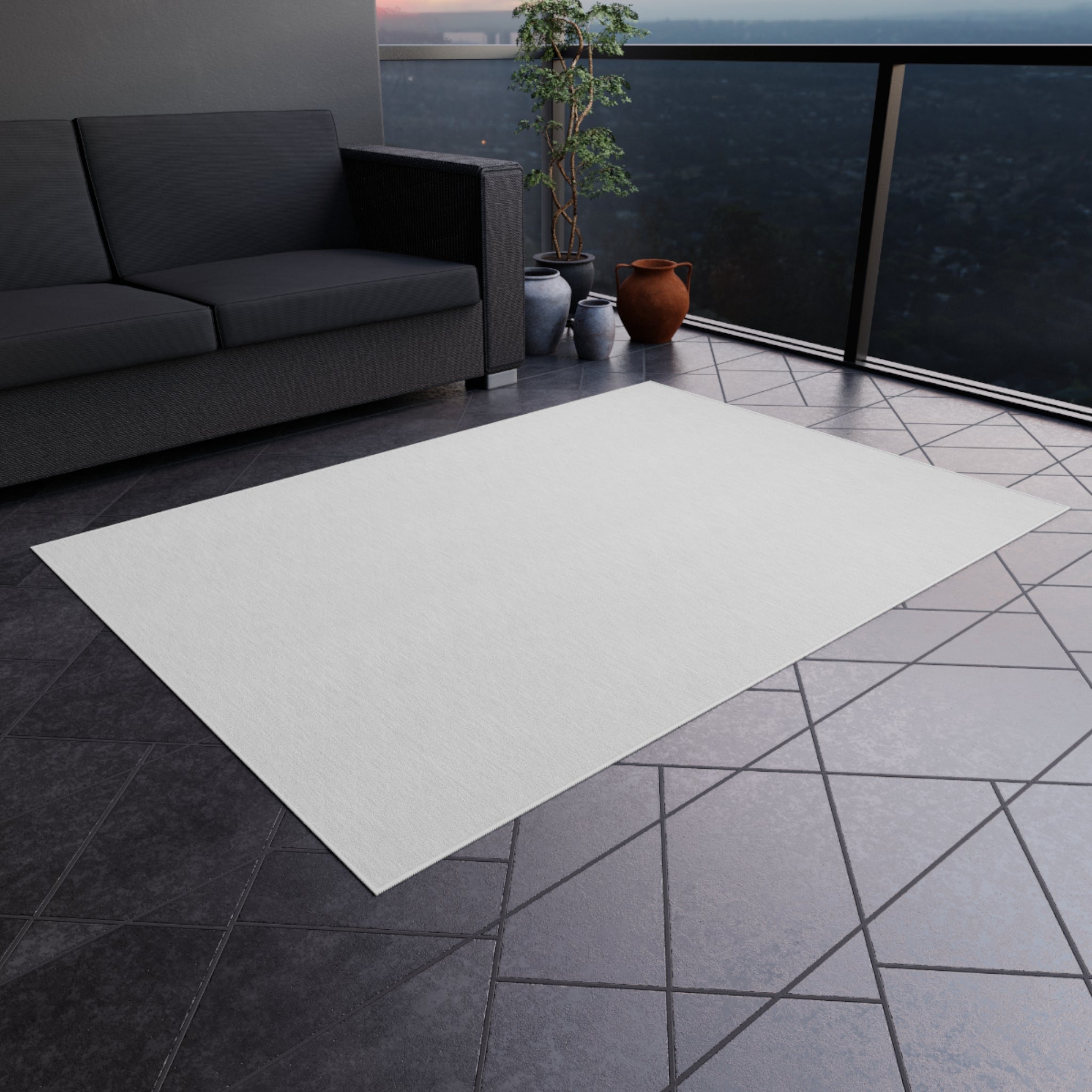 Customizable Non-Slip Outdoor Rug