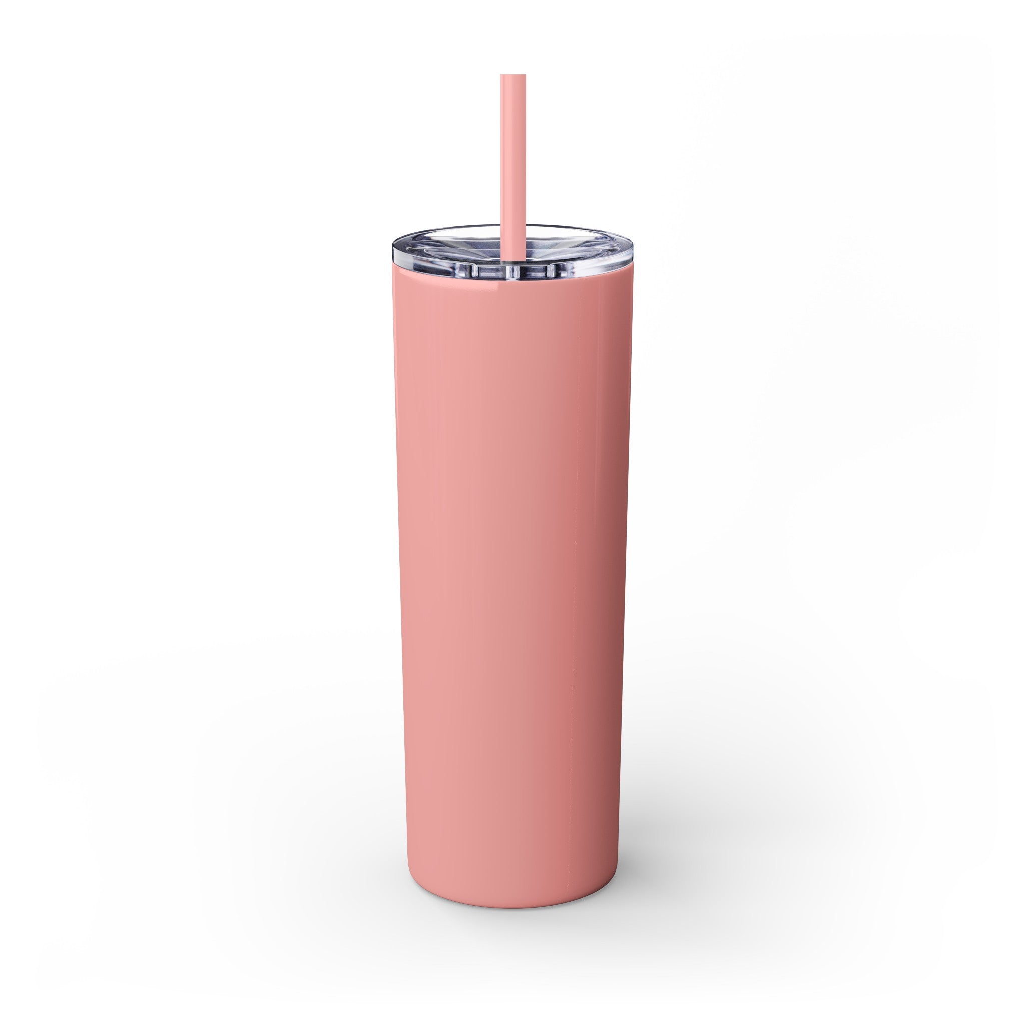 Buy carnation-pink Personalized Skinny Tumbler with Straw, 20oz