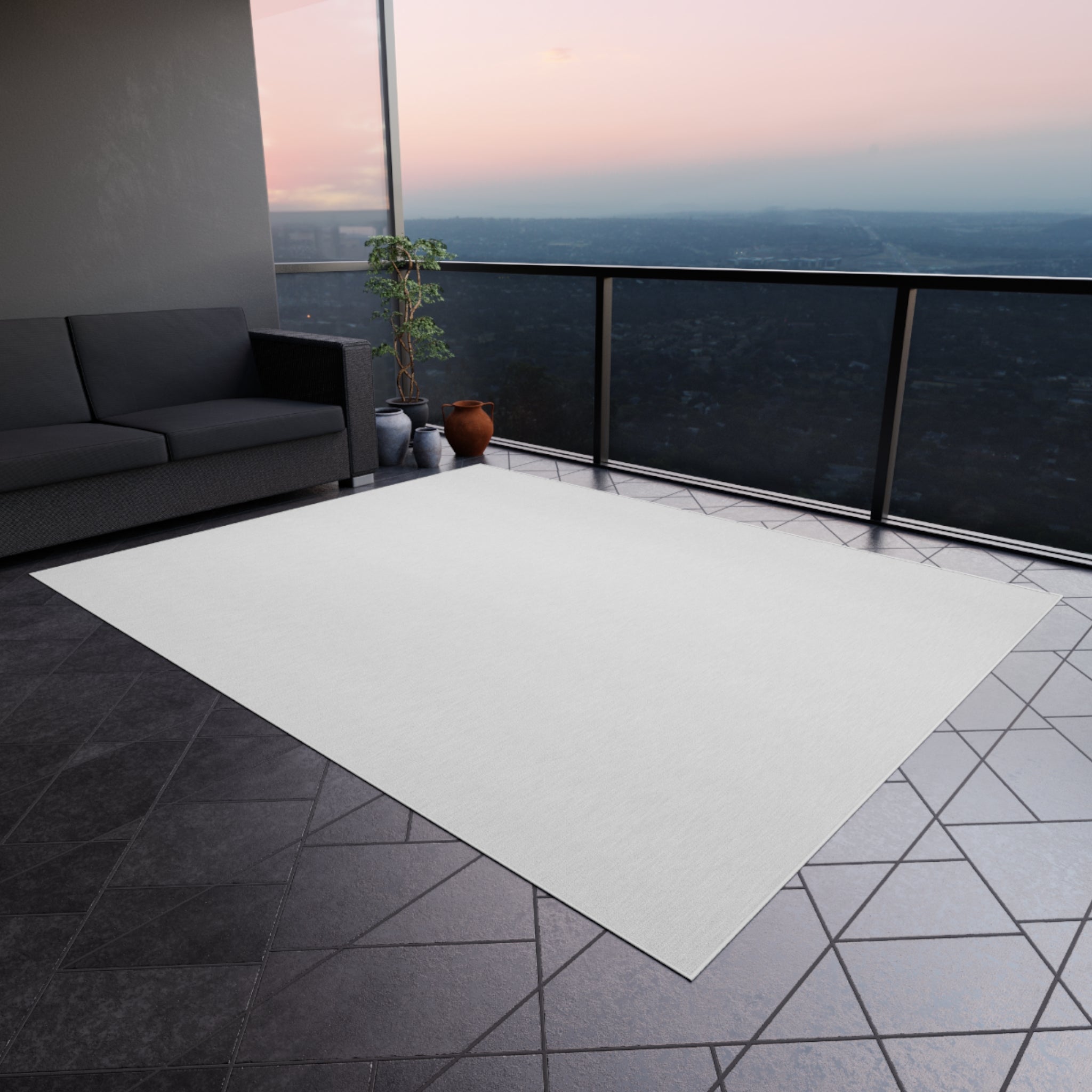 Customizable Non-Slip Outdoor Rug