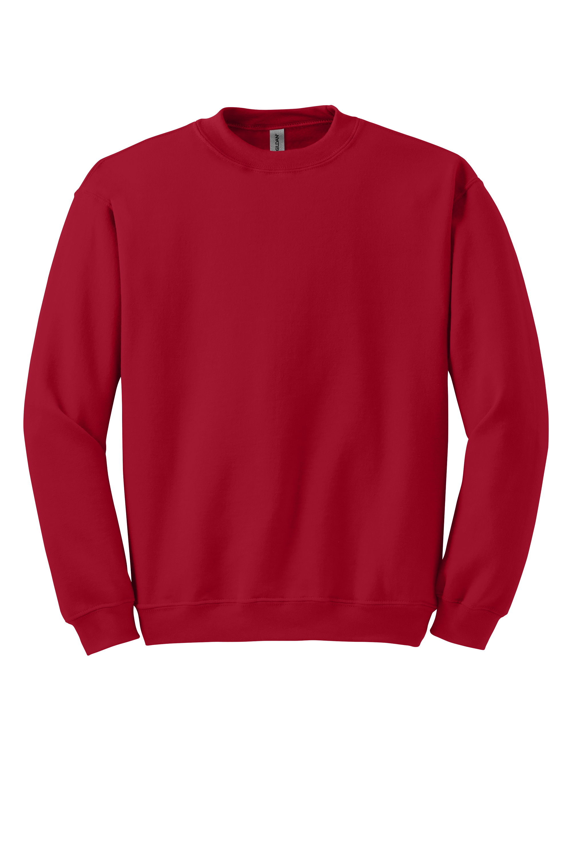 Buy cherry-red Adult Crewneck Sweatshirt