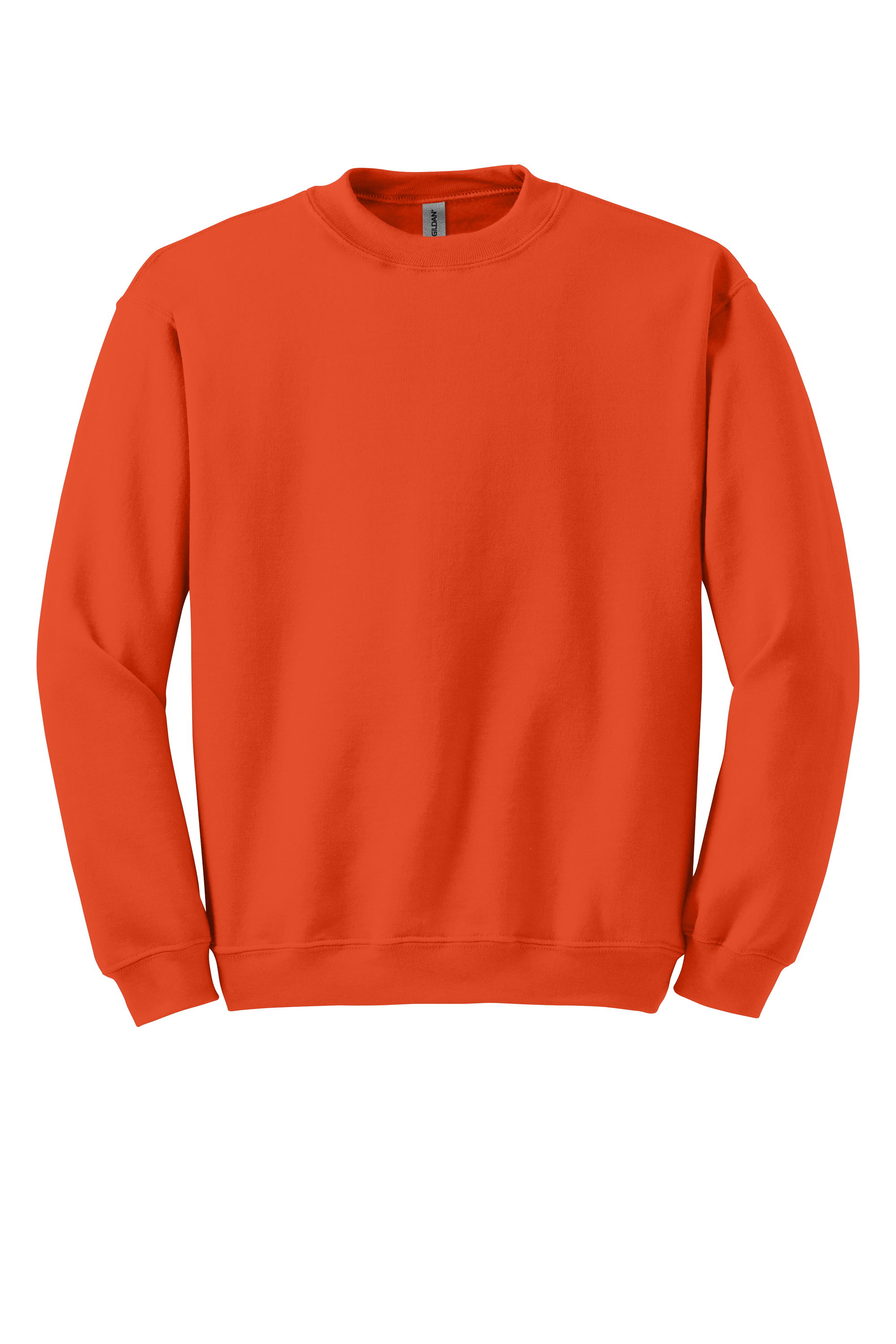 Buy orange Adult Crewneck Sweatshirt