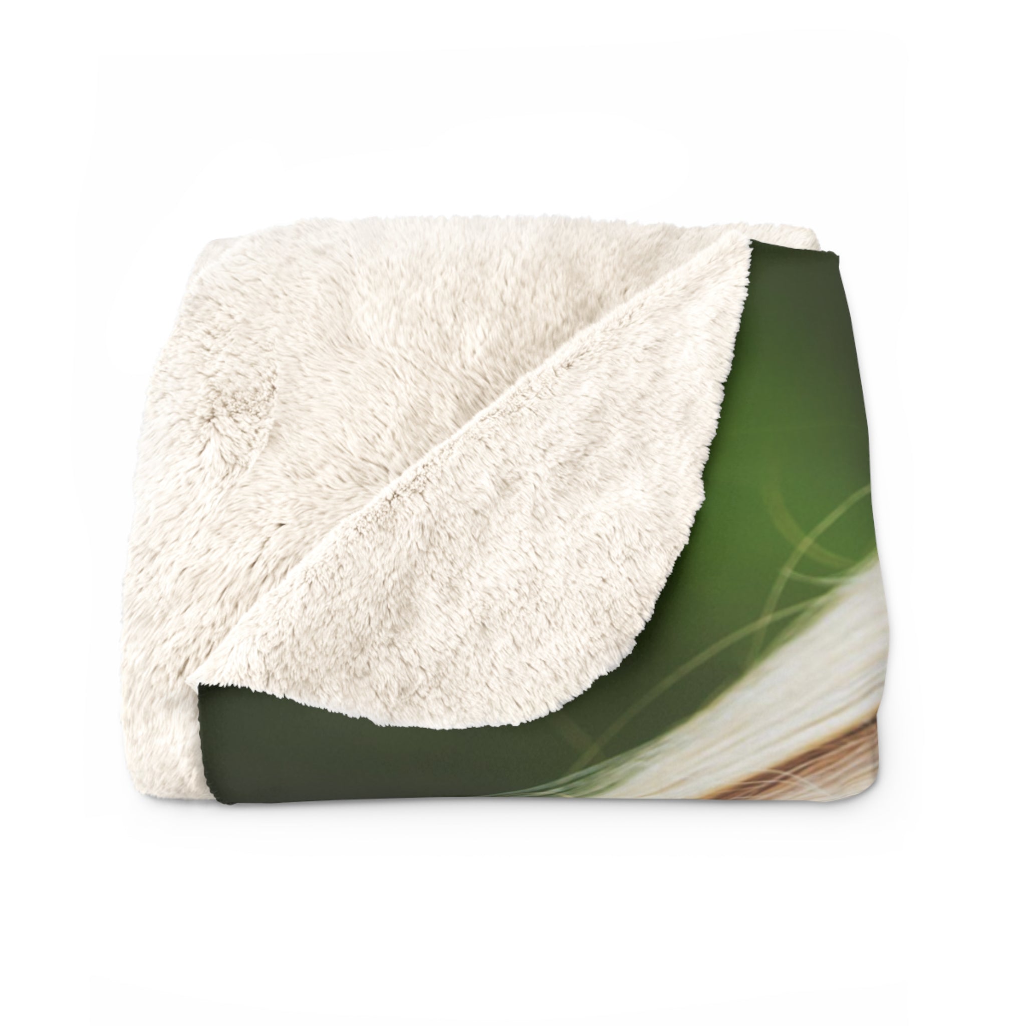 Customizable Sherpa Fleece Blanket - 0