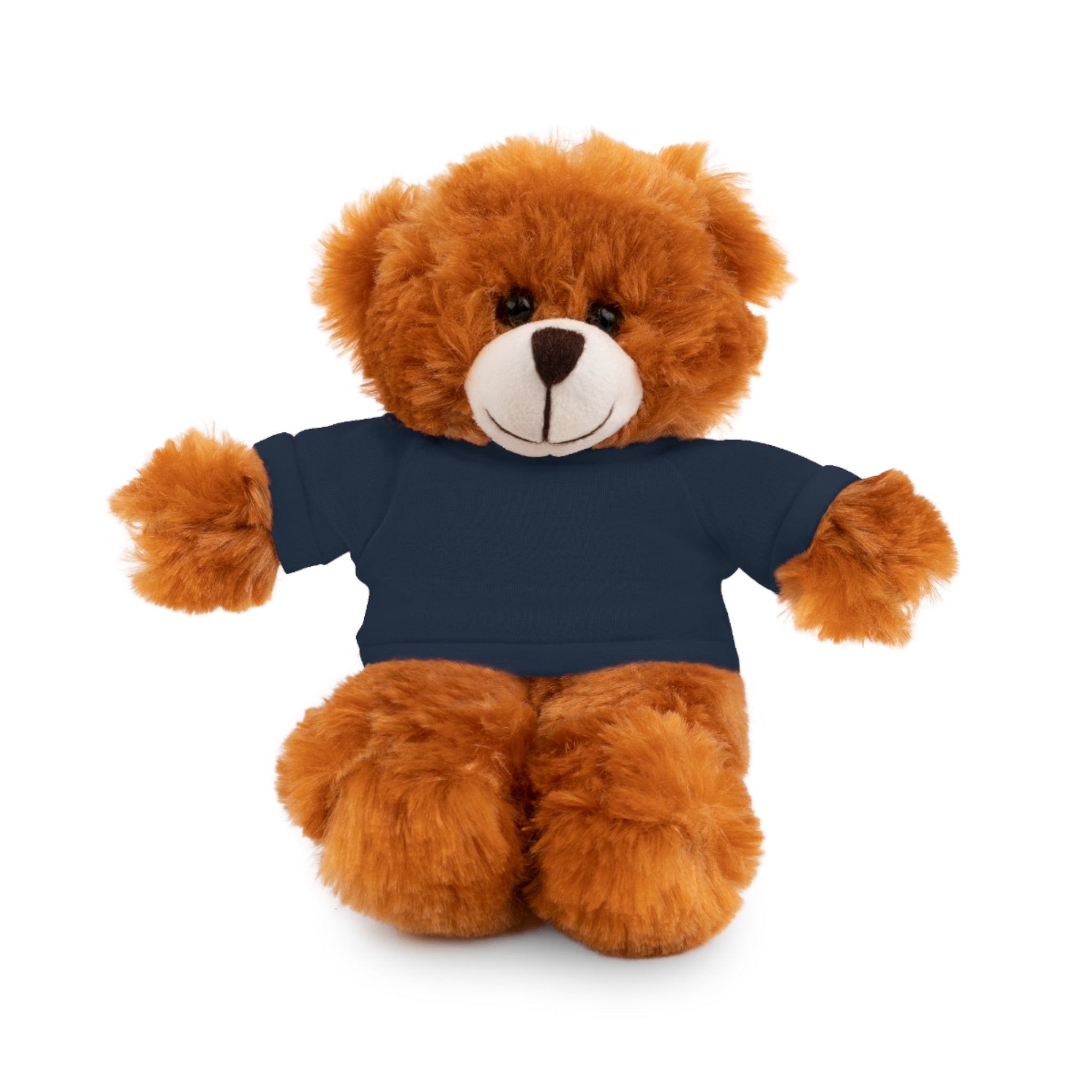 Buy navy Customizable Stuffed Bear with Custom Tee