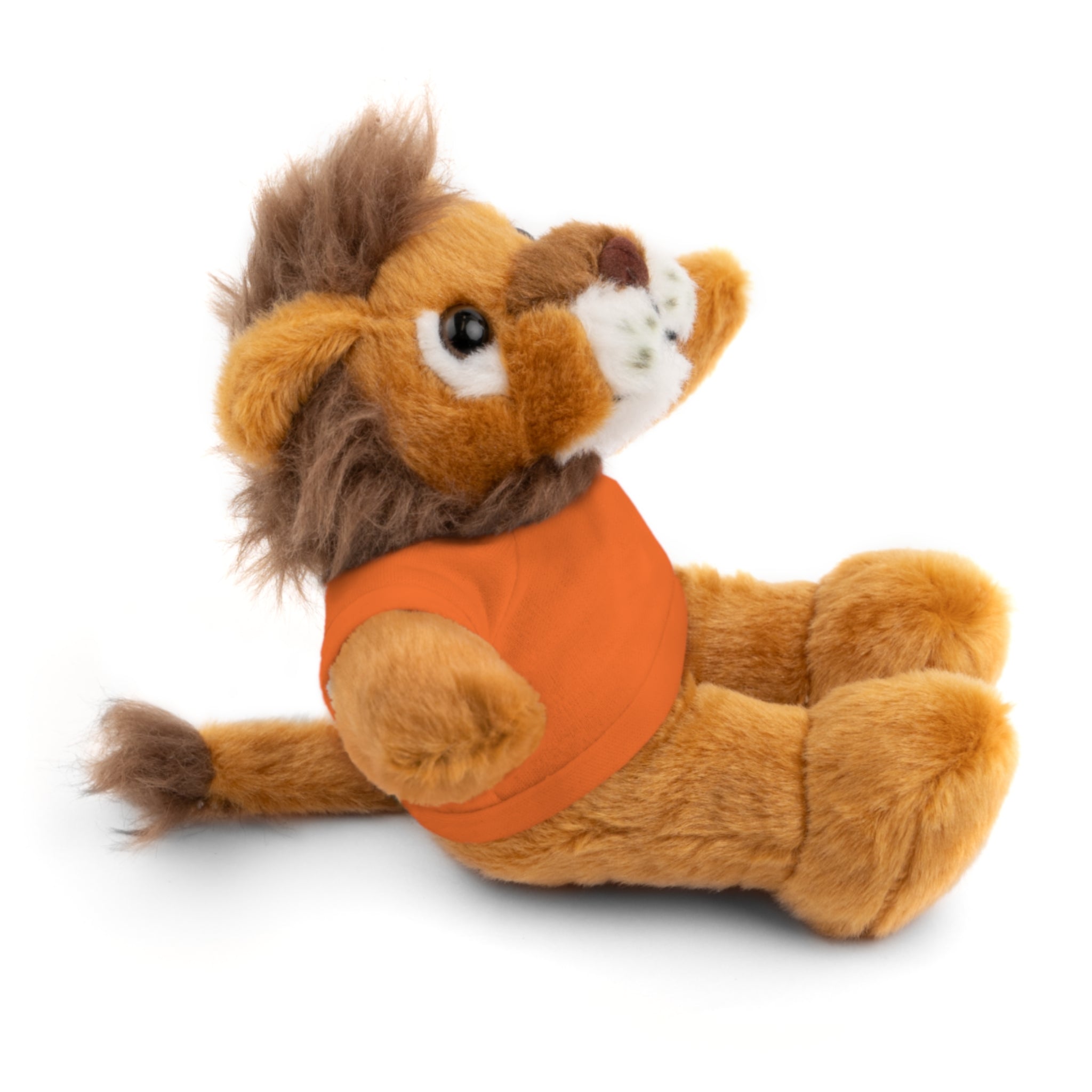 Plush Lion with Custom Tee