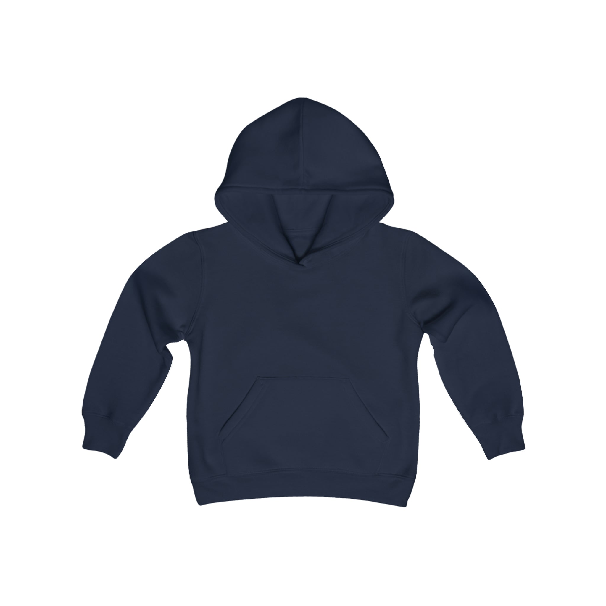 Buy navy Youth Hooded Sweathshirt