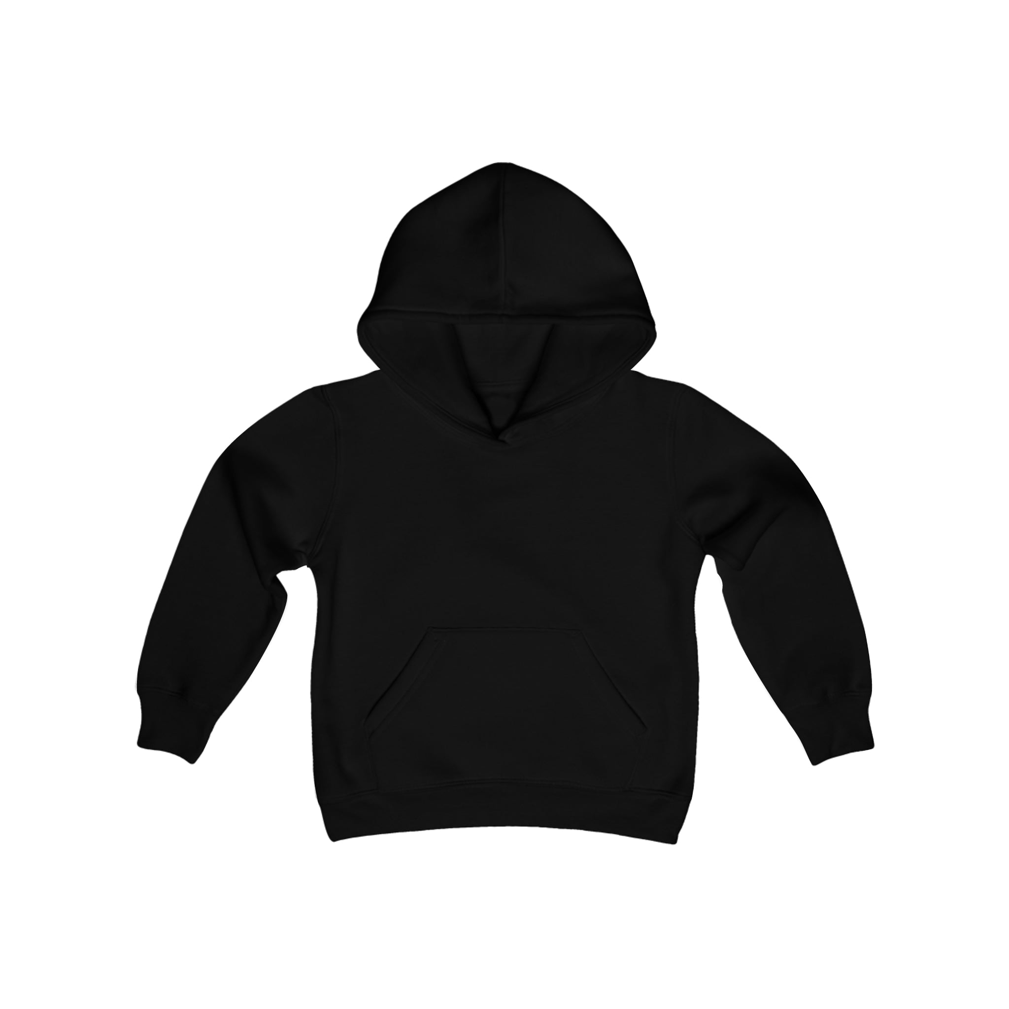 Buy black Youth Hooded Sweathshirt