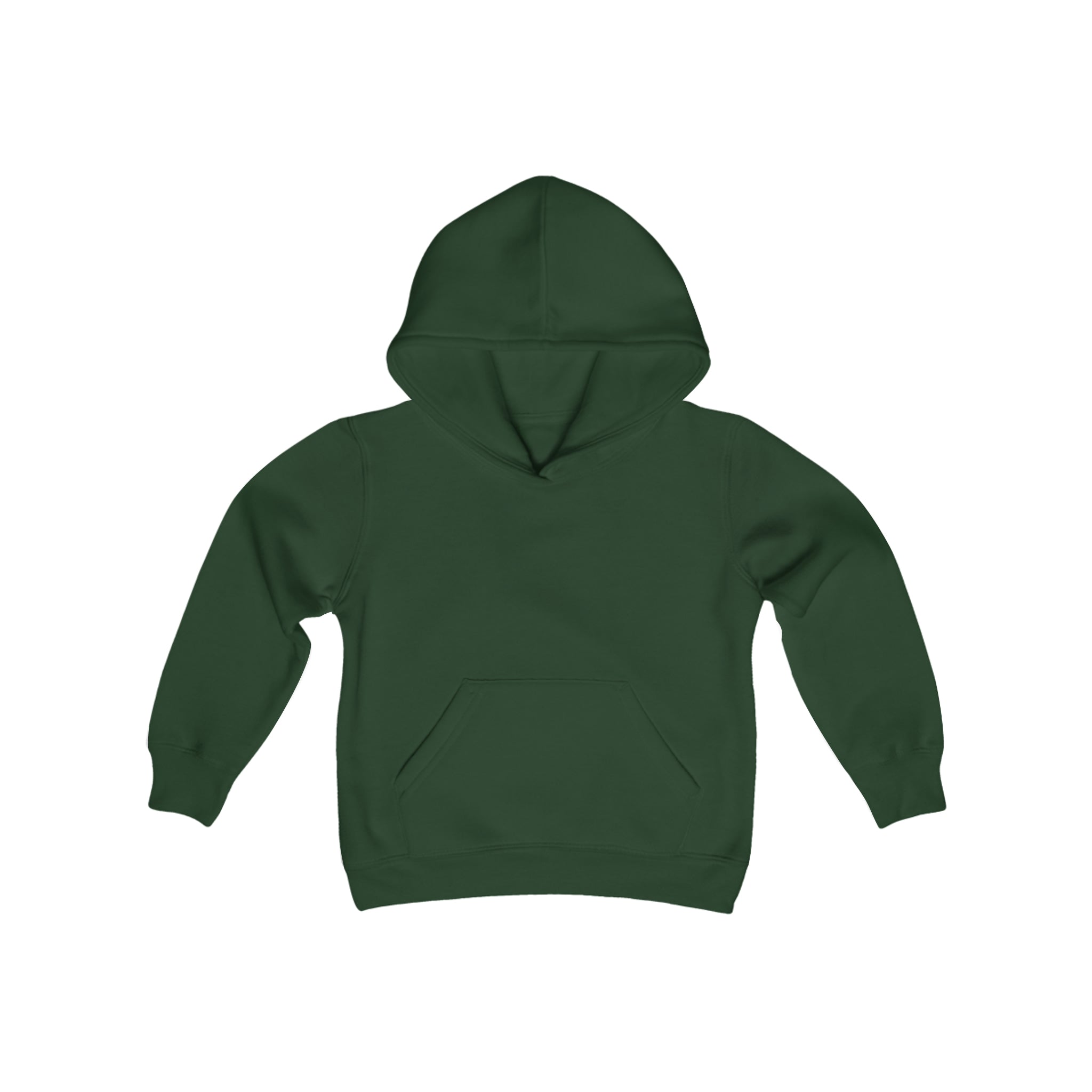 Buy forest-green Youth Hooded Sweathshirt