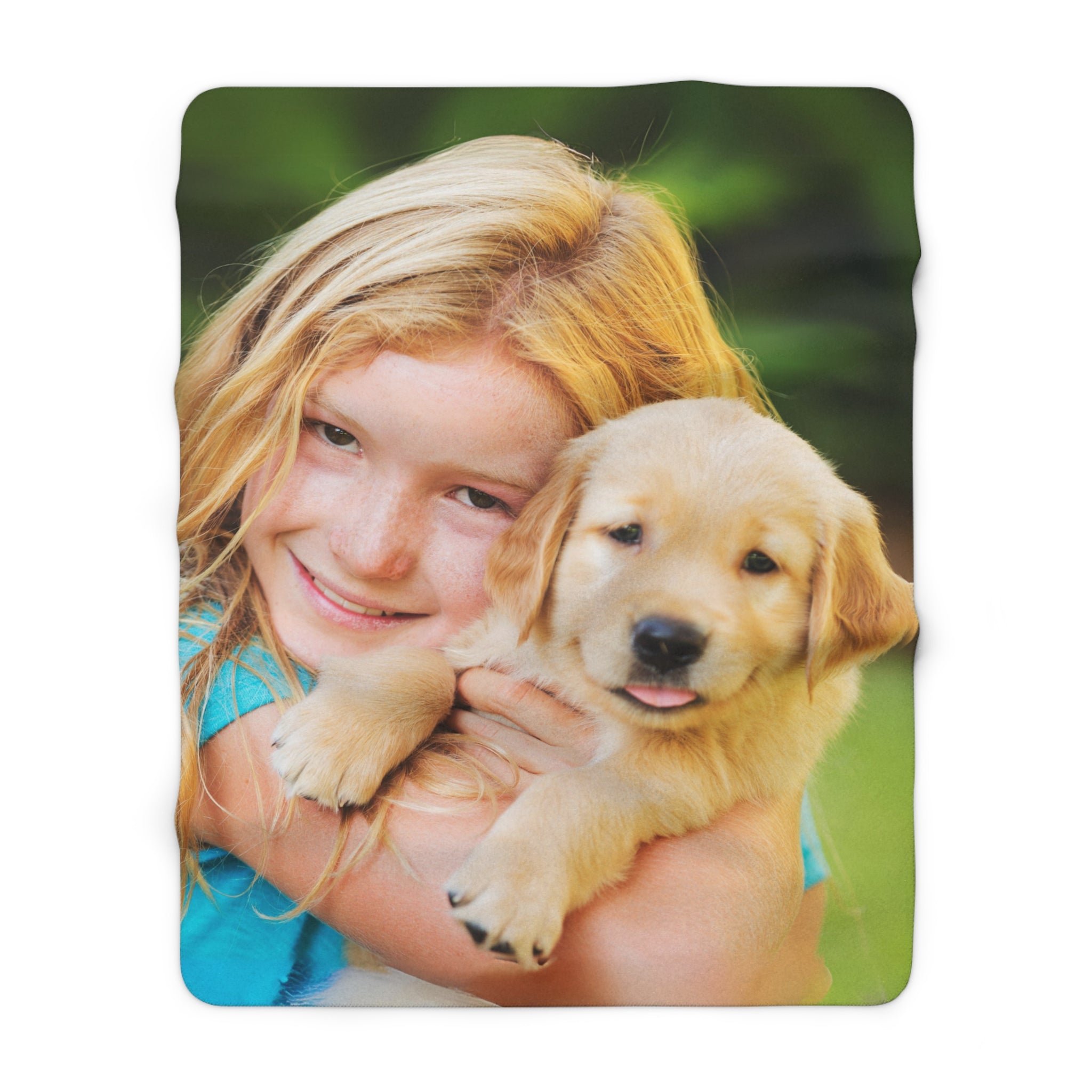 Customizable Sherpa Fleece Blanket