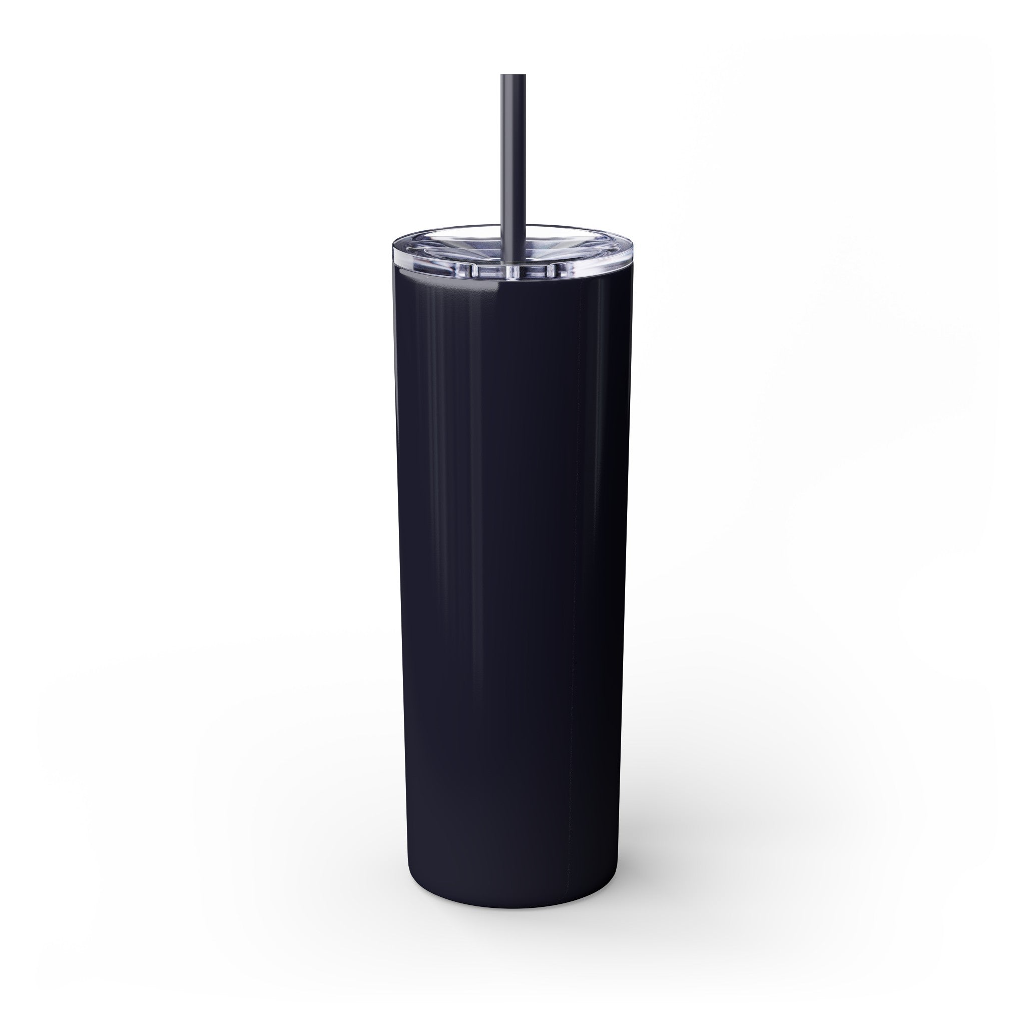 Buy midnight Personalized Skinny Tumbler with Straw, 20oz