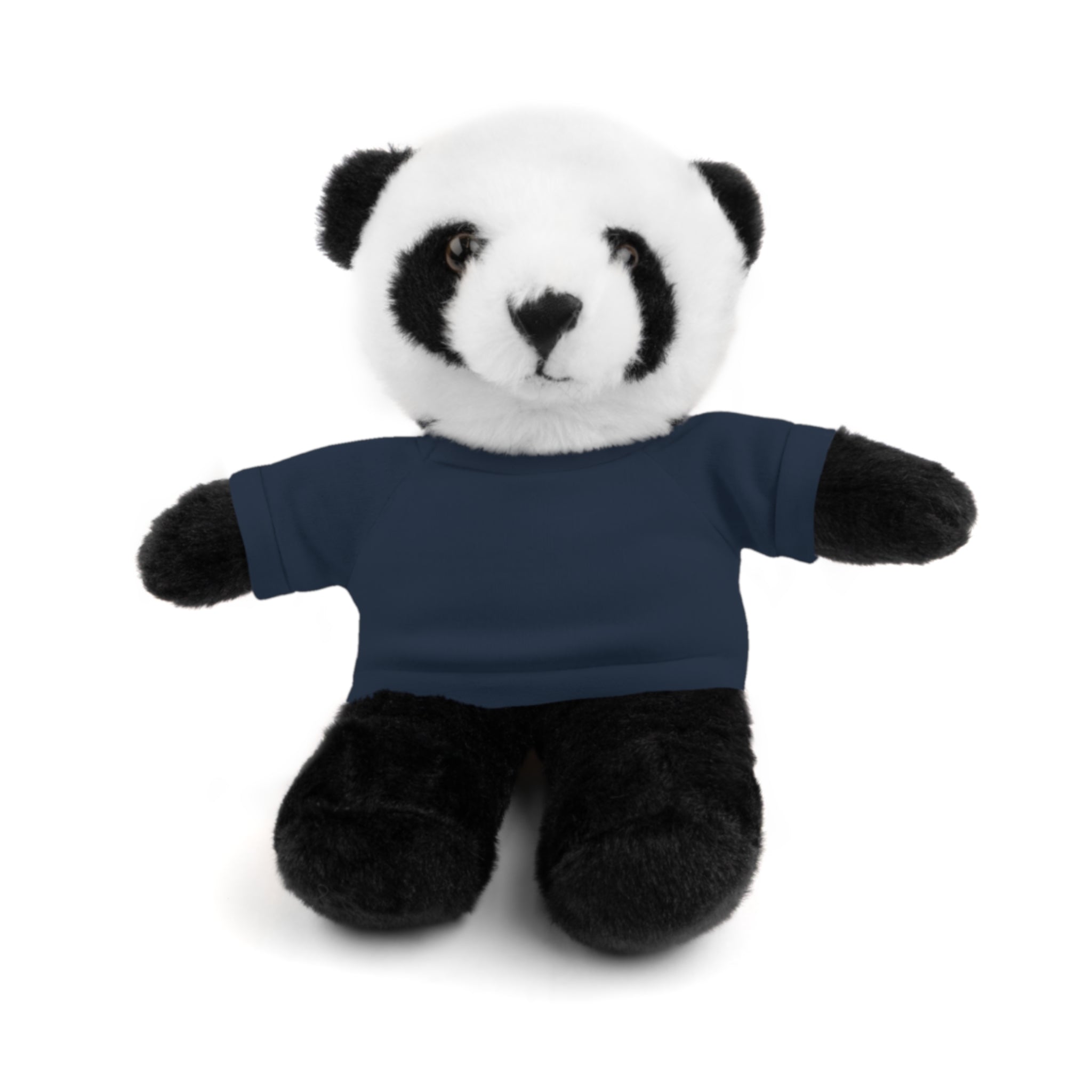 Buy navy Plush Panda with Custom Tee