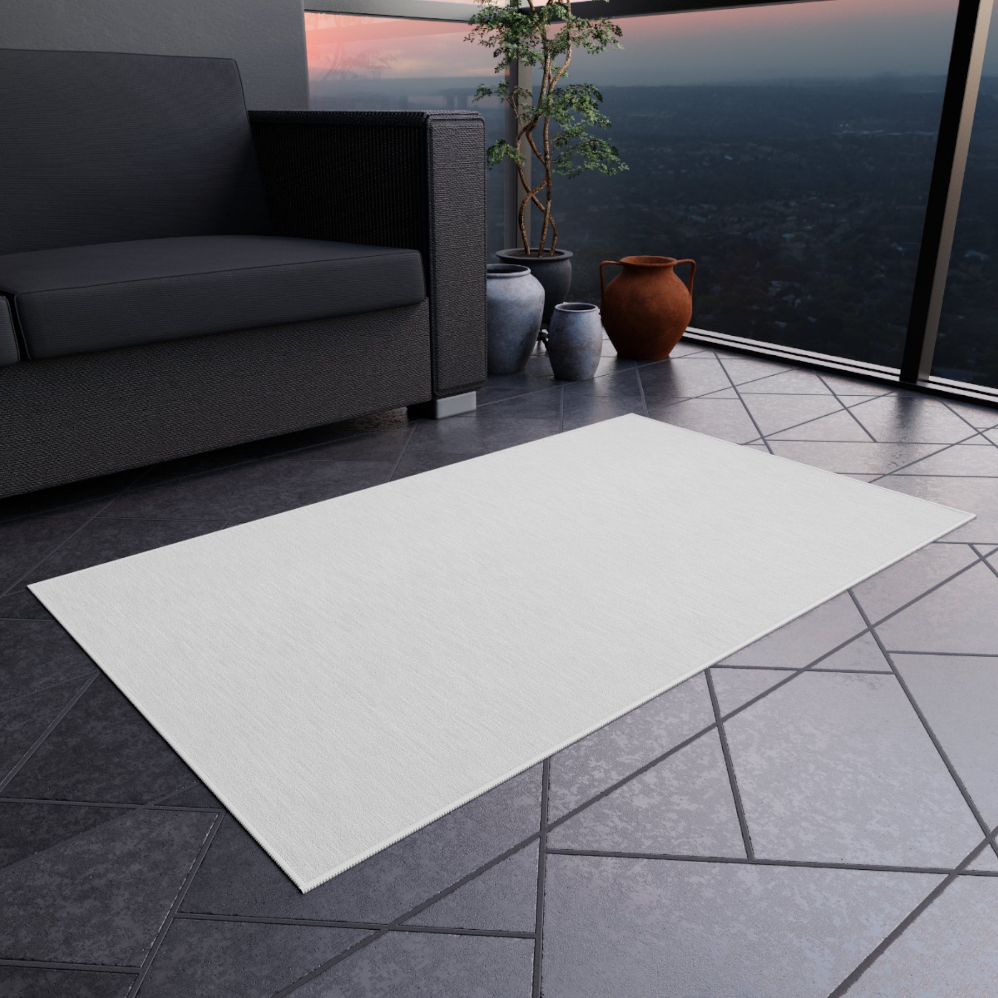 Customizable Non-Slip Outdoor Rug - 0