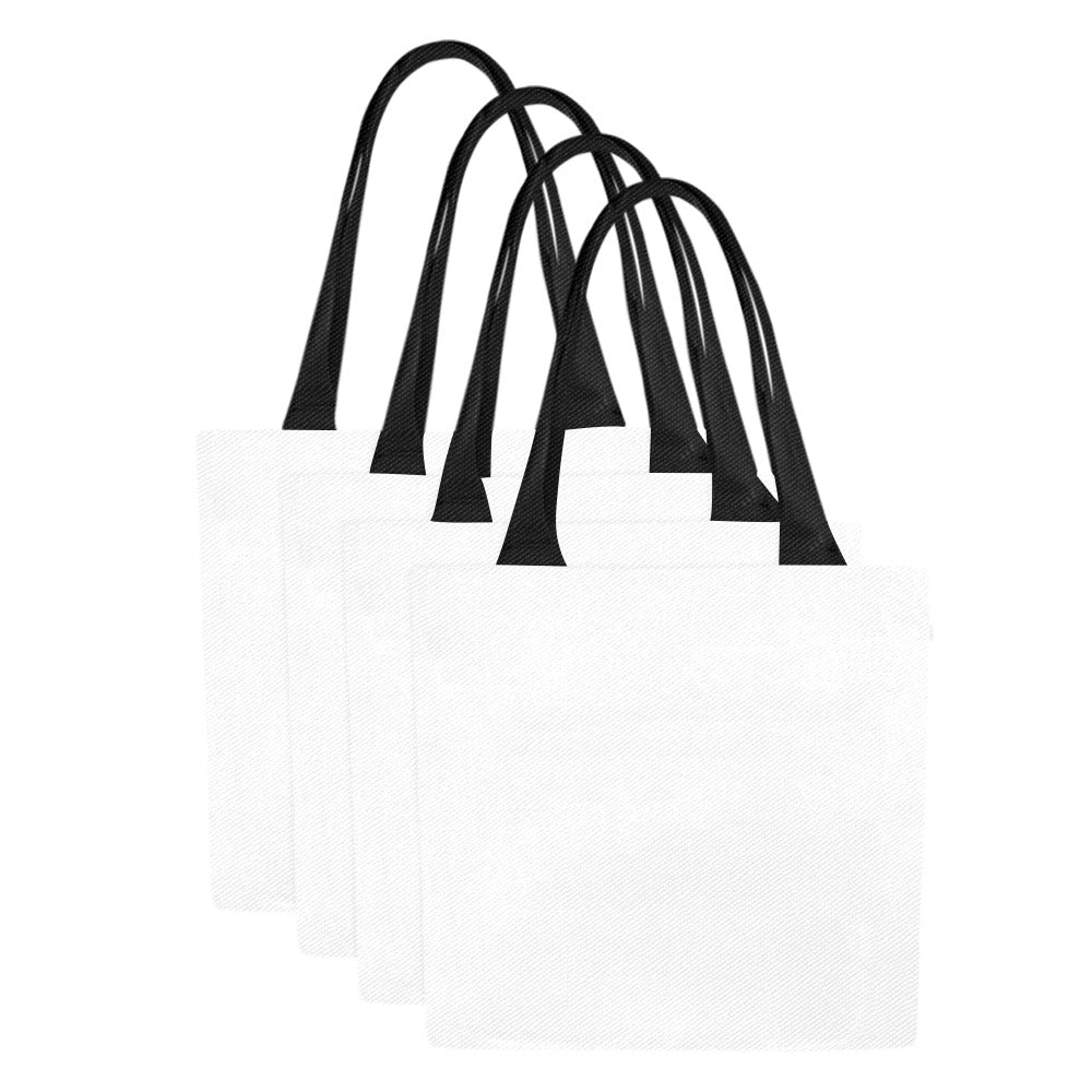 Canvas Tote Bags (Set of 4) - 0