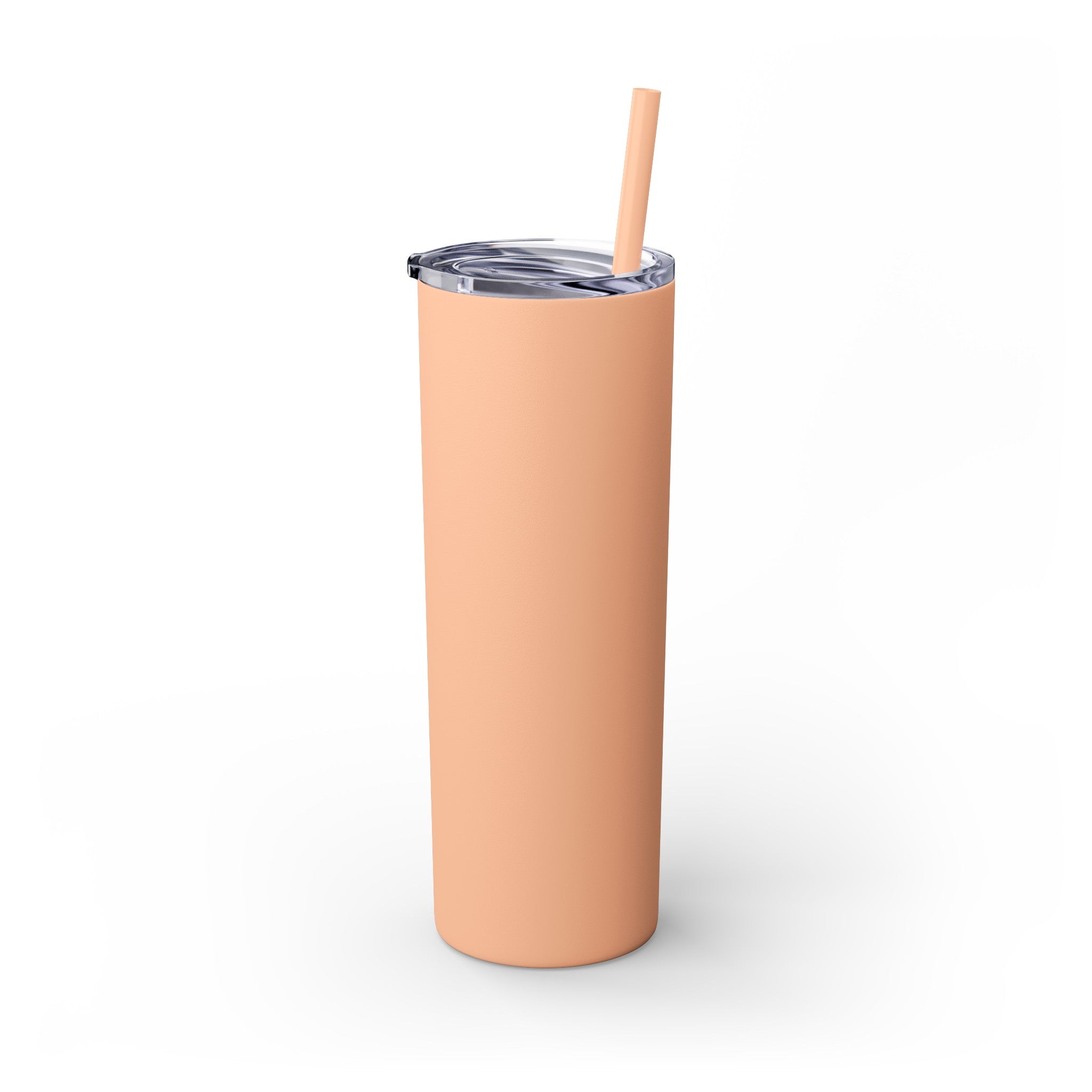 Personalized Skinny Tumbler with Straw, 20oz