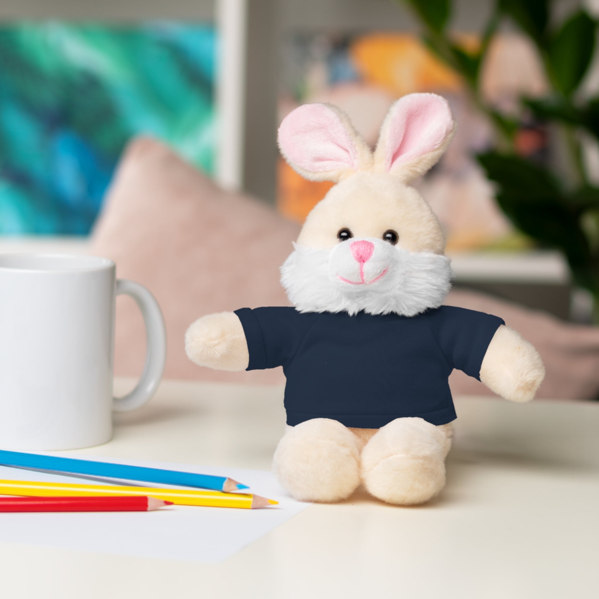 Customizable Plush Bunny with Tee