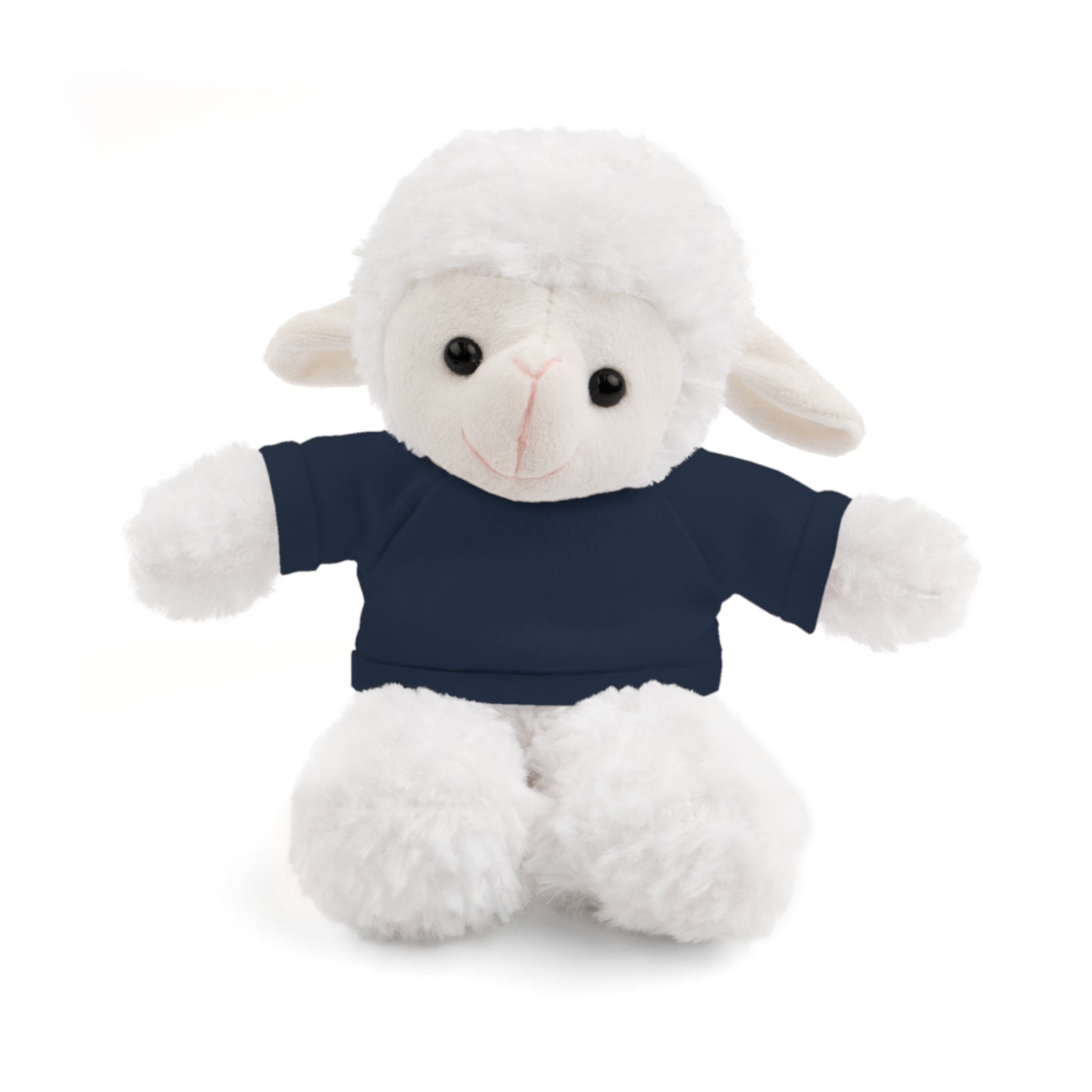 Buy navy Plush Sheep with Custom Tee