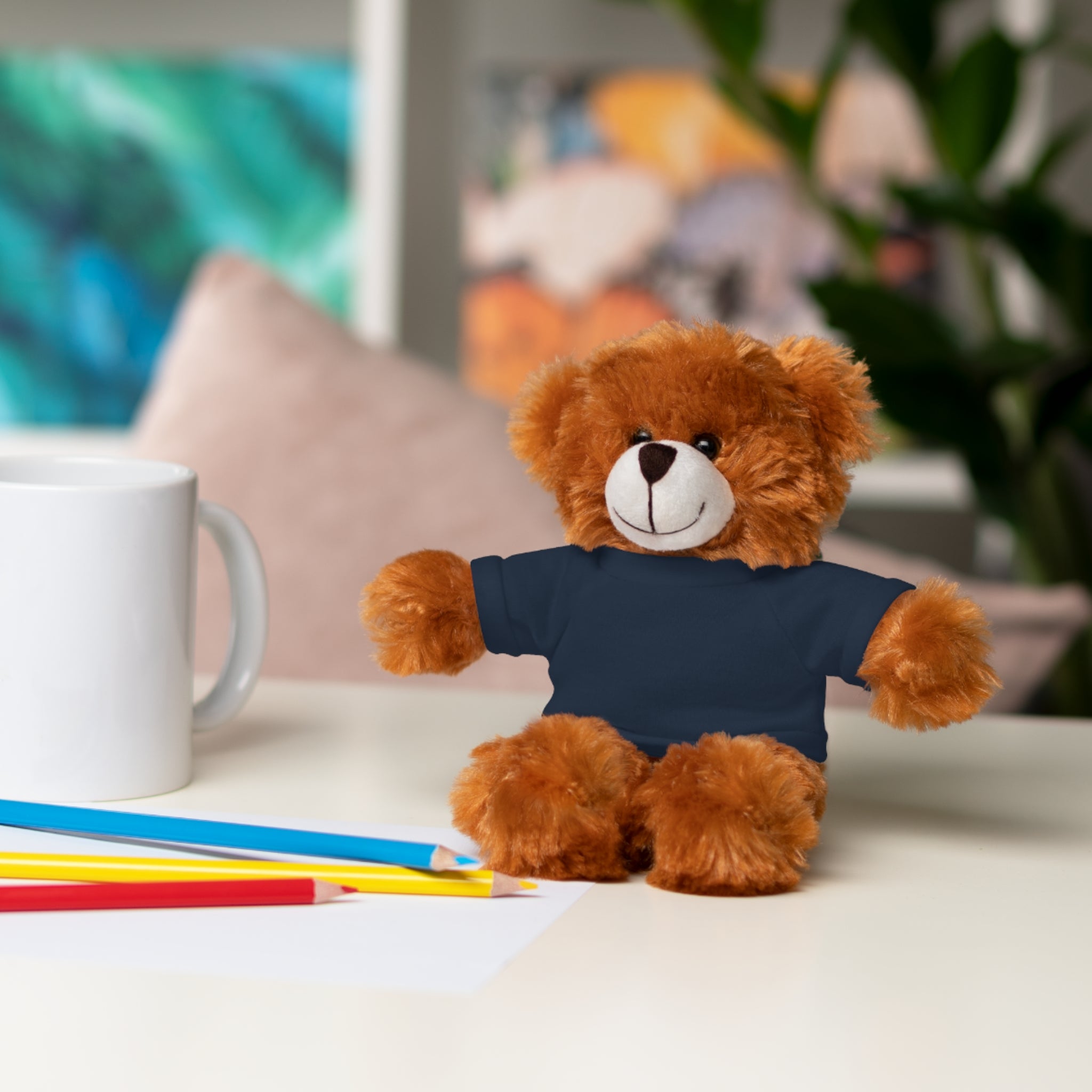 Customizable Stuffed Bear with Custom Tee