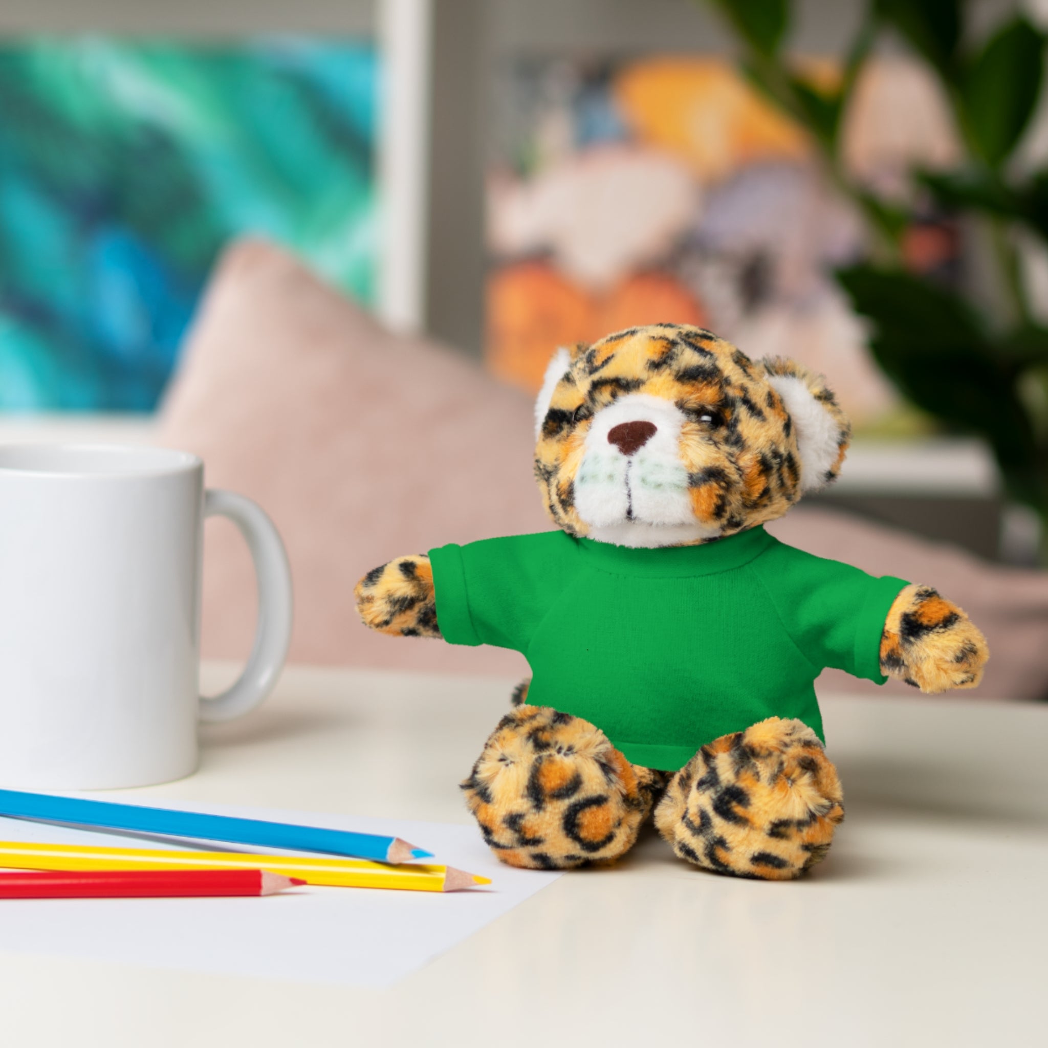 Plush Jaguar with Custom Tee